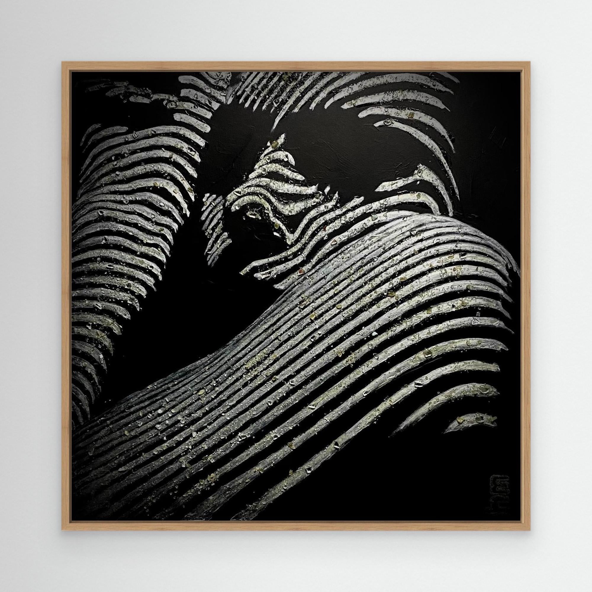 HM-ART1541- Your mask reveals the hidden truth-Silver