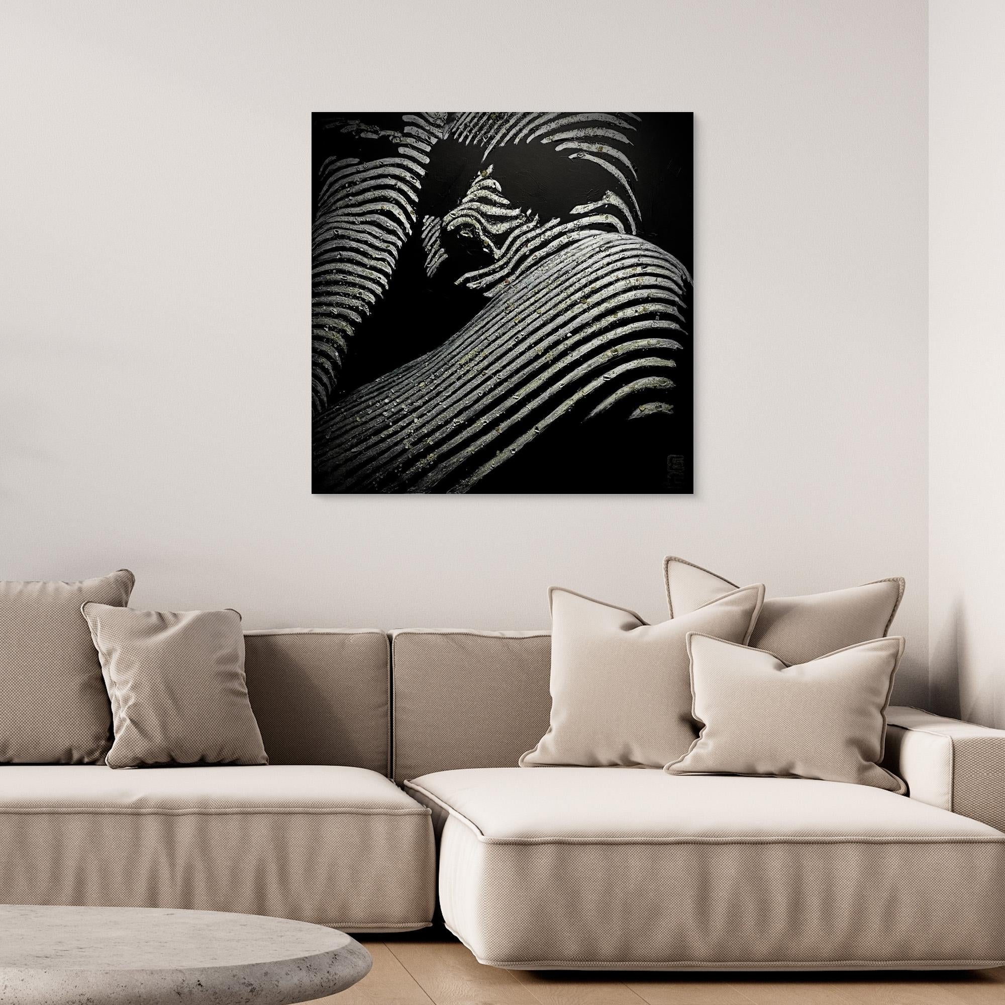 HM-ART1541- Your mask reveals the hidden truth-Silver