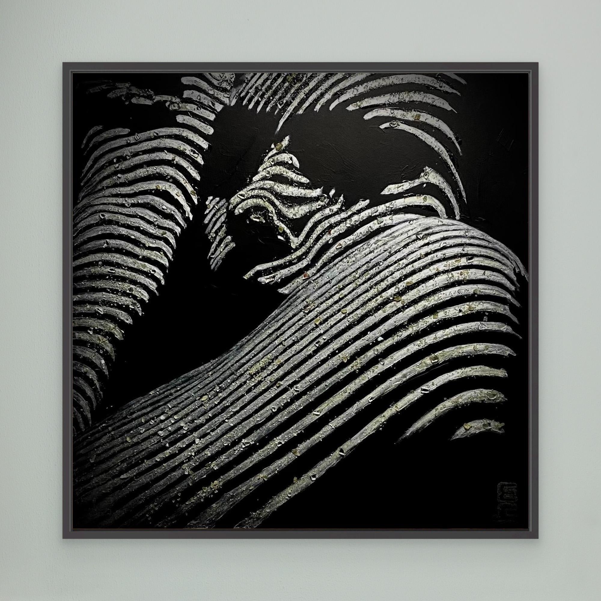 HM-ART1541- Your mask reveals the hidden truth-Silver