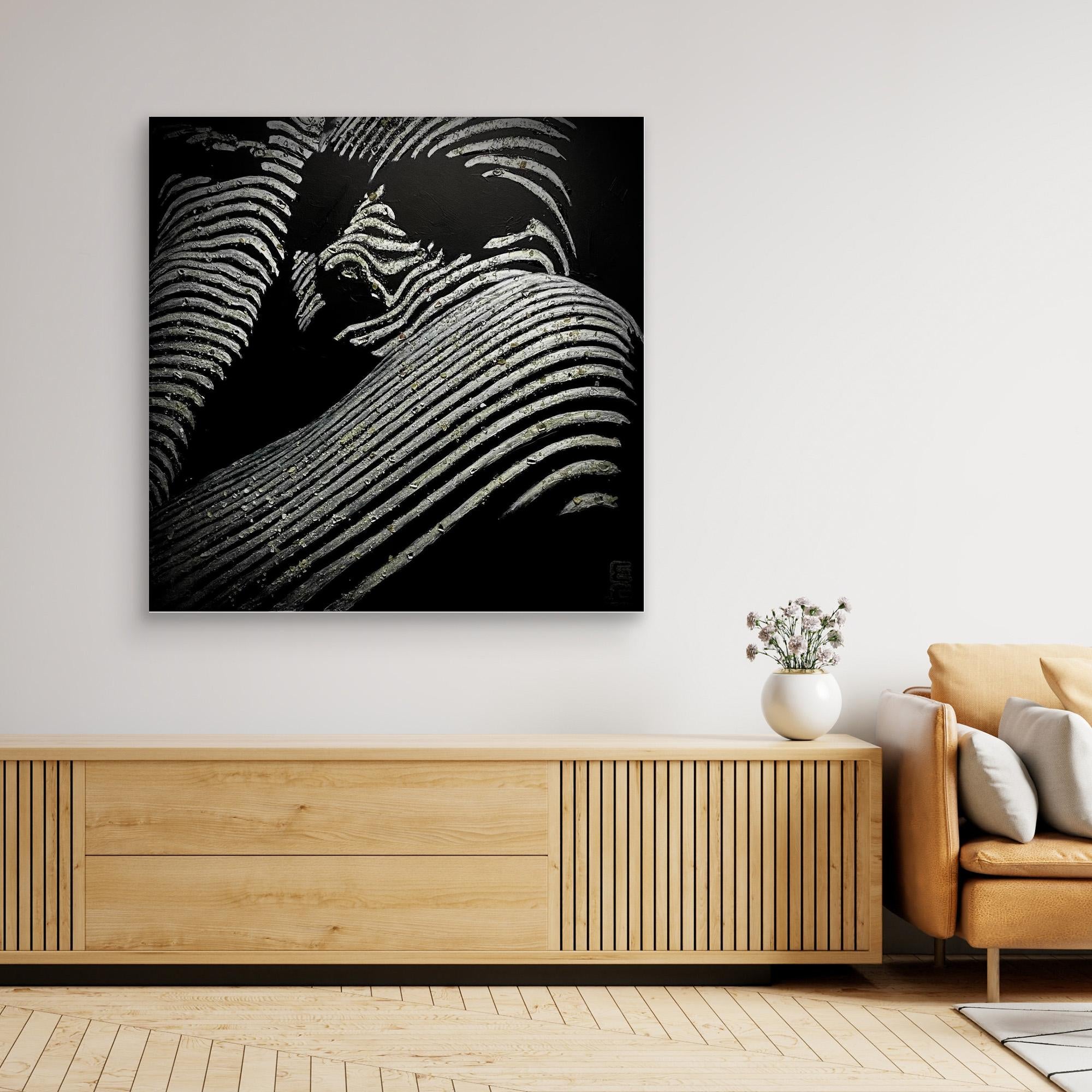 HM-ART1541- Your mask reveals the hidden truth-Silver