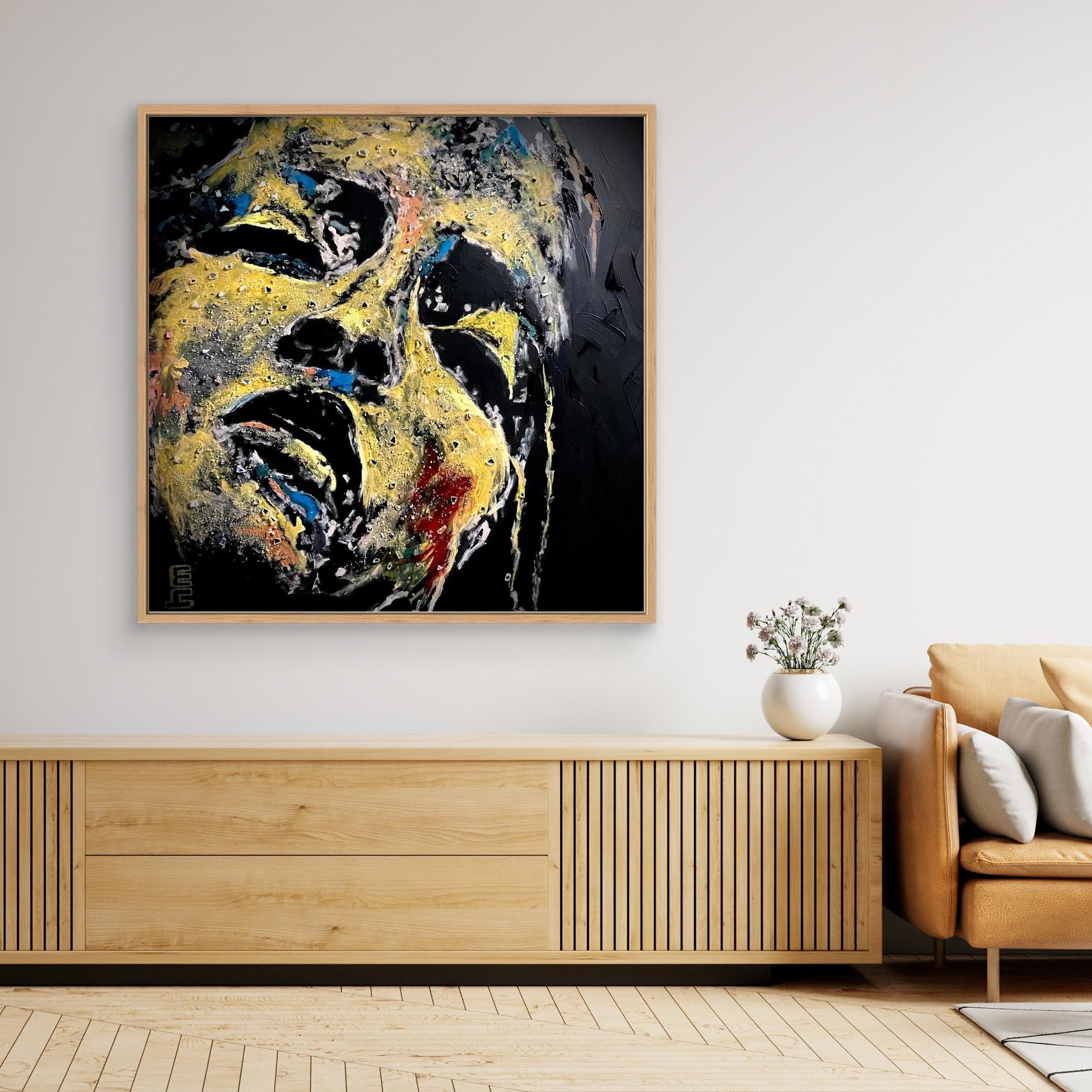 HM-ART1543- The face that keeps burning