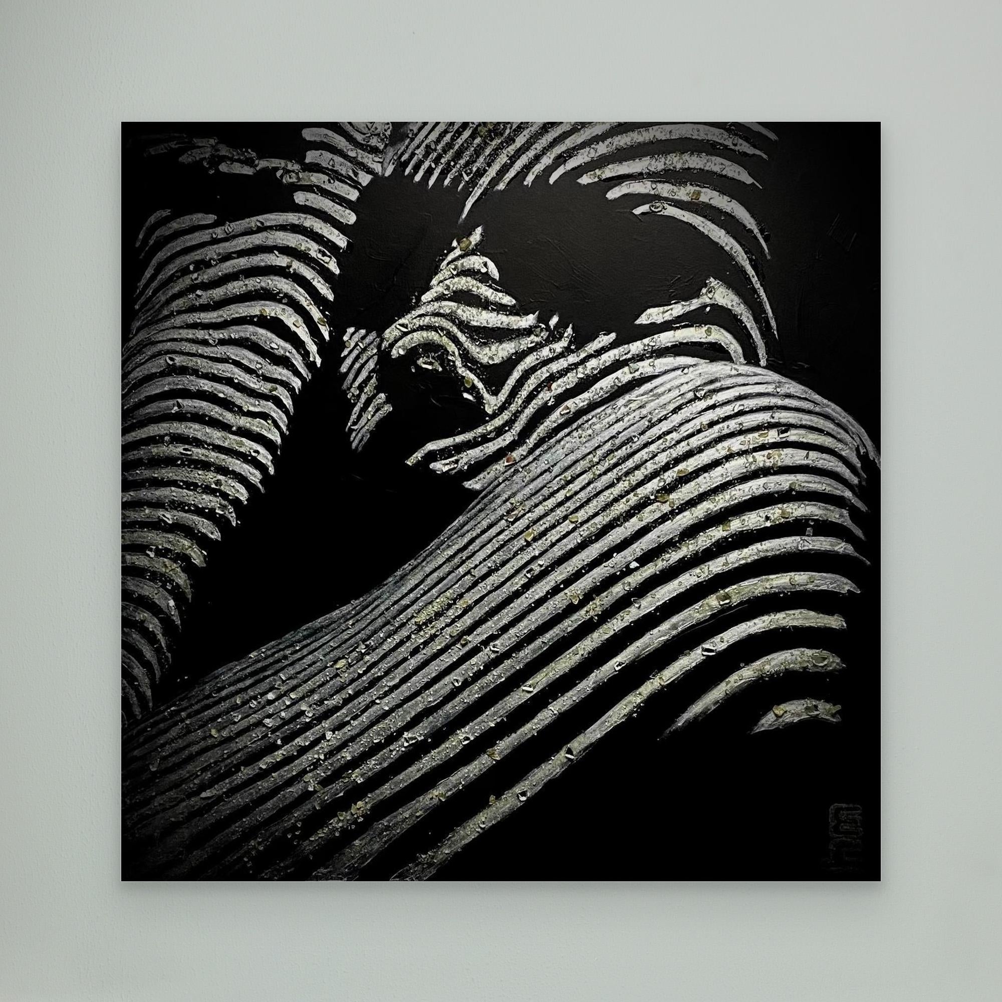 HM-ART1541- Your mask reveals the hidden truth-Silver