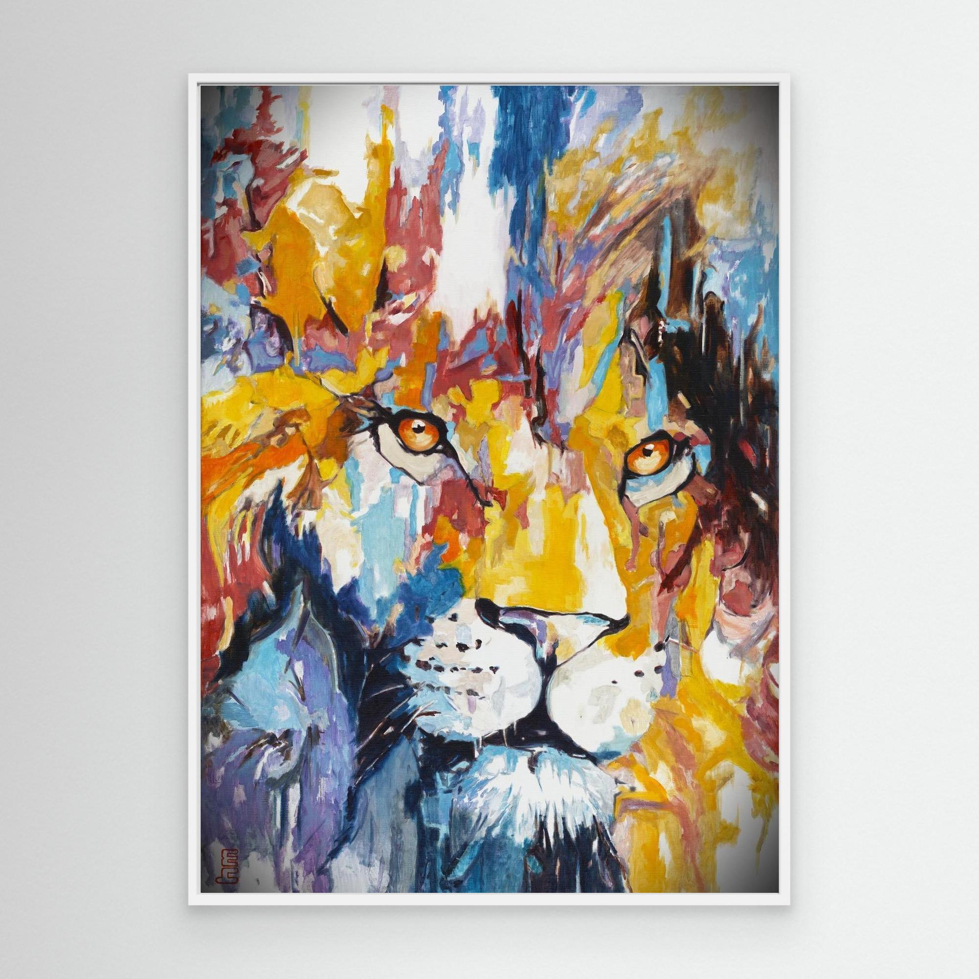 HM-ART1519- Once you were a Lion