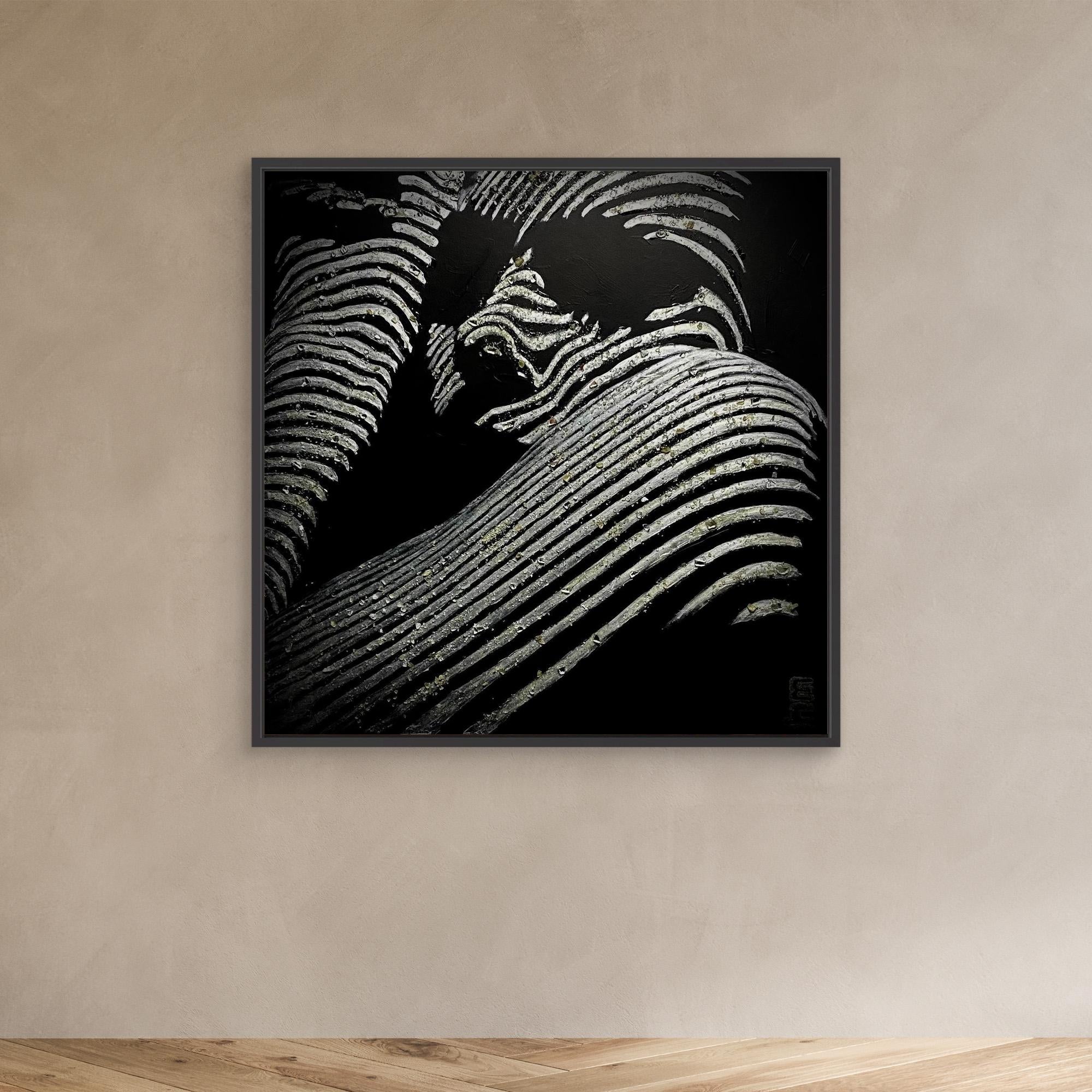 HM-ART1541- Your mask reveals the hidden truth-Silver