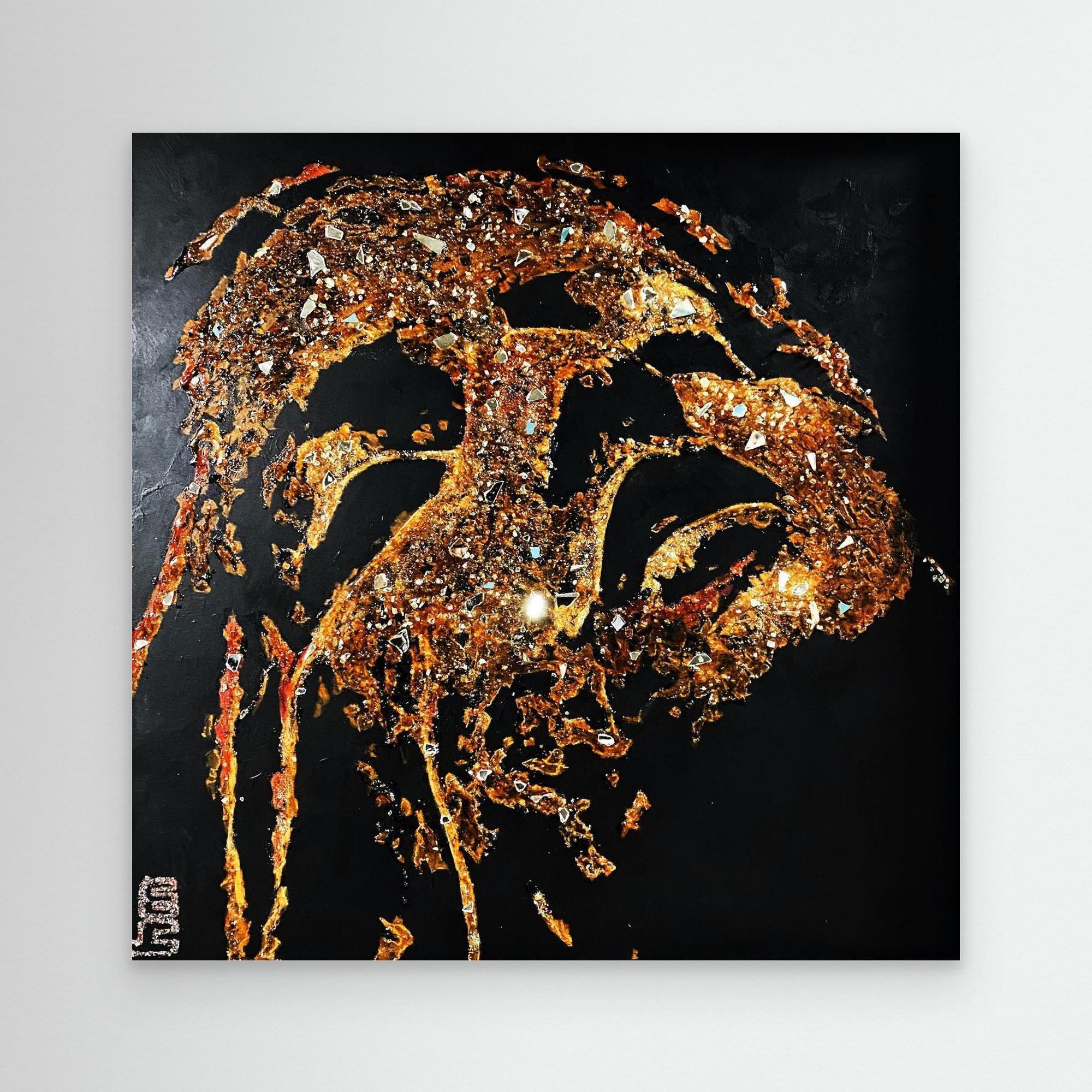 HM-ART1526- Your mask only weeps in the dark
