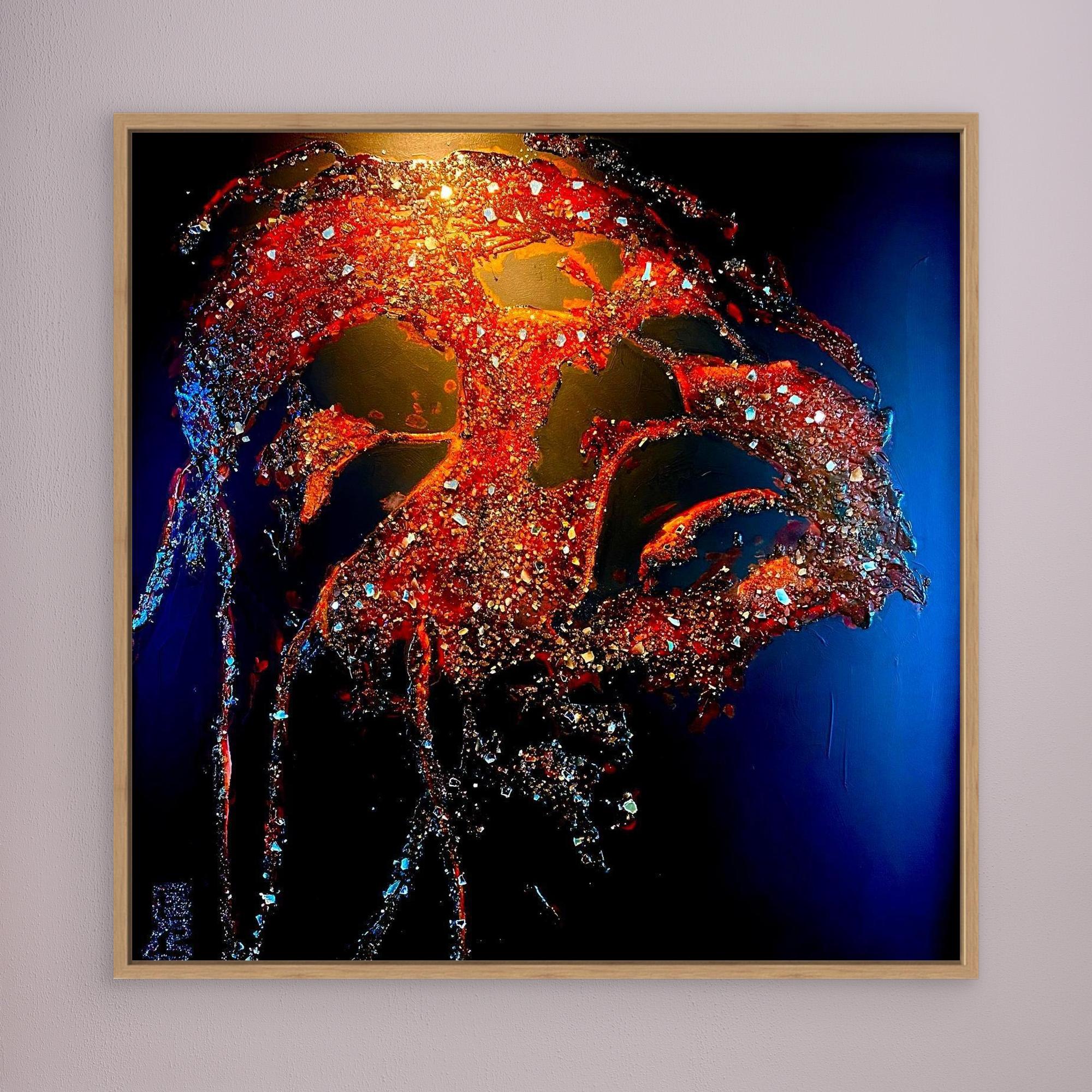 HM-ART1528- Your mask only weeps in the dark