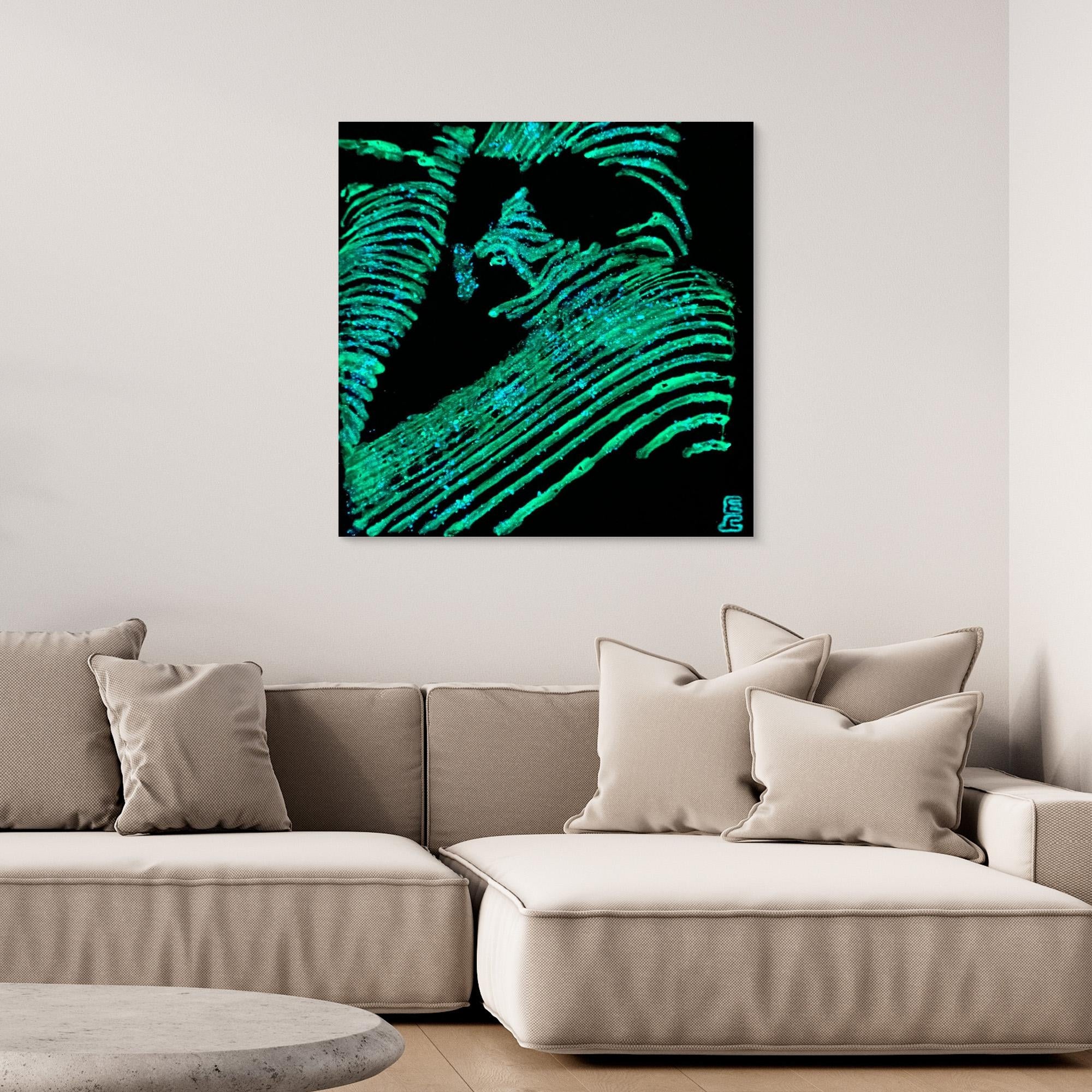 HM-ART1541A- Your mask reveals the hidden truth- Fluorescent