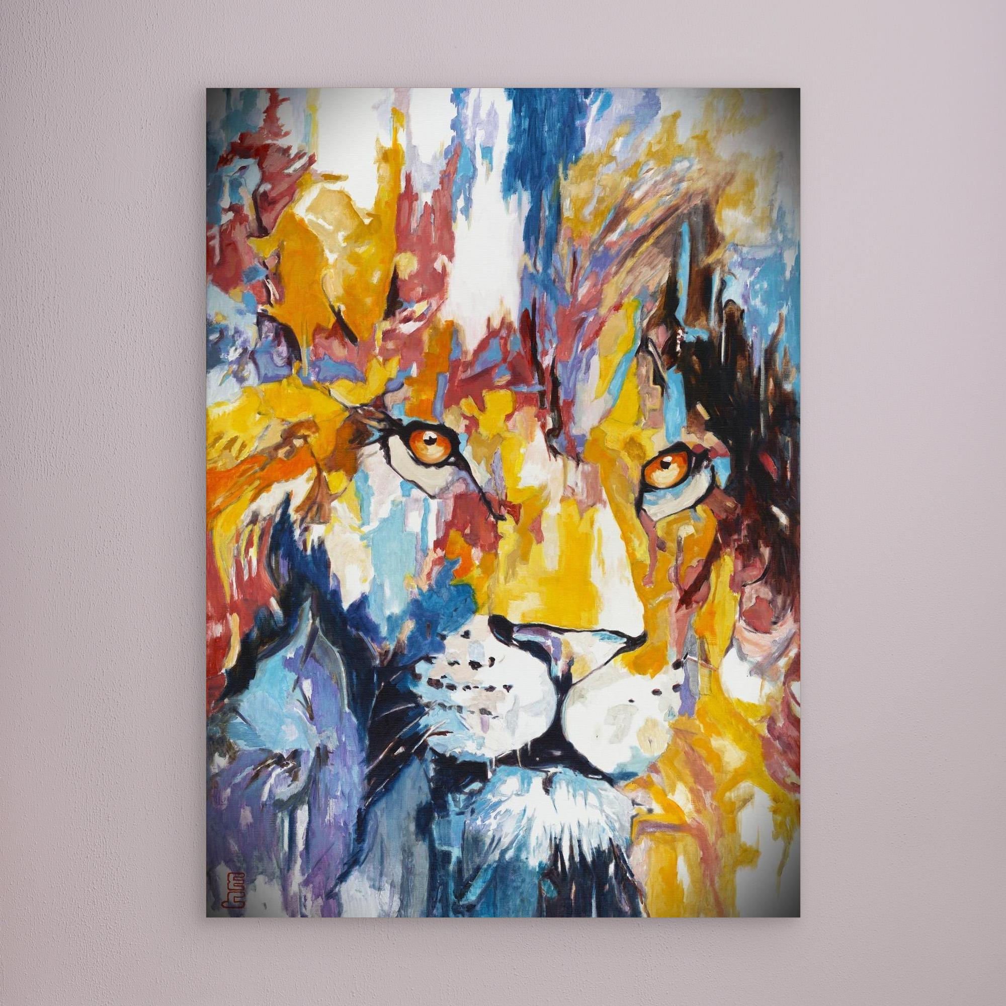 HM-ART1519- Once you were a Lion