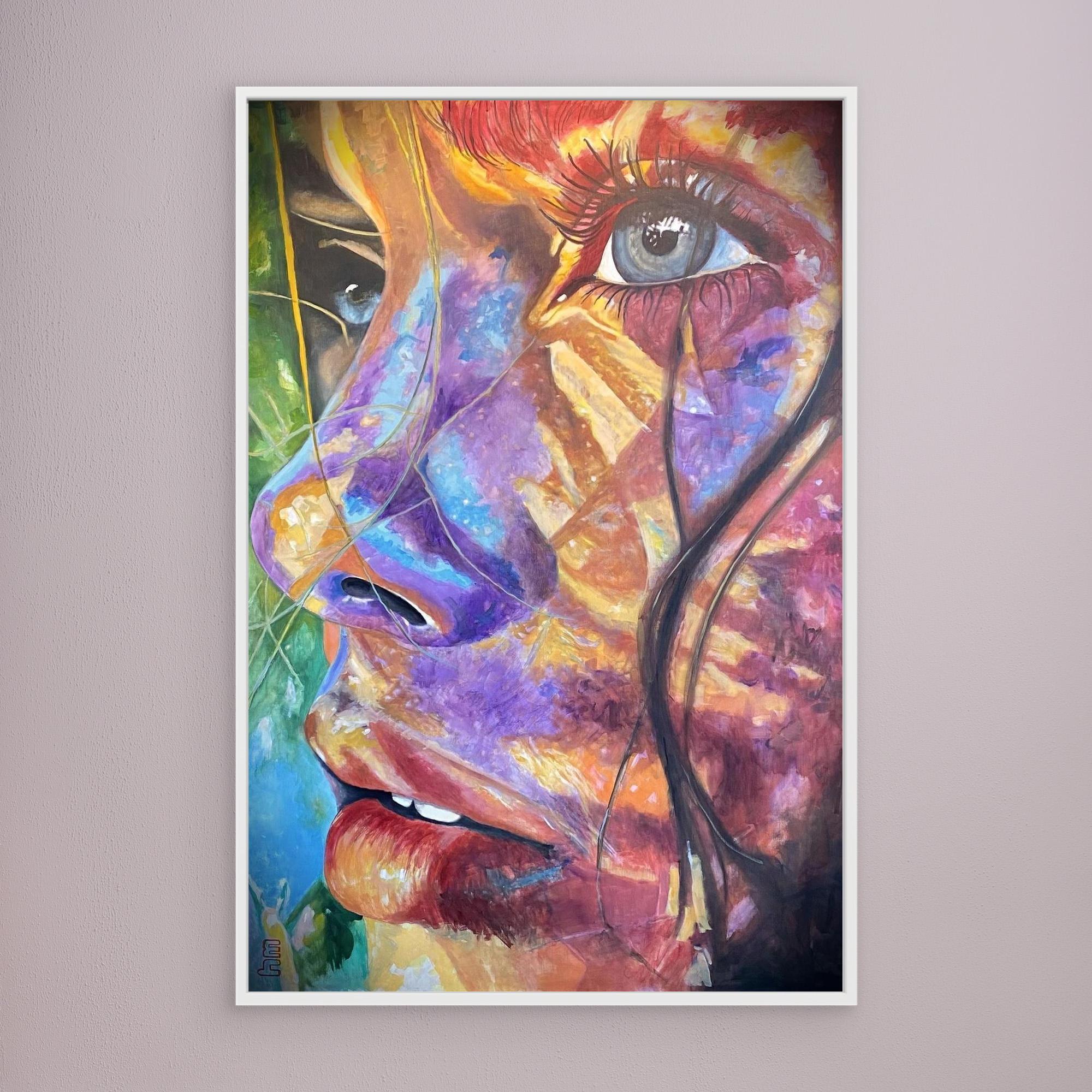 HM-ART1520- Your eyes are the mirror of your soul