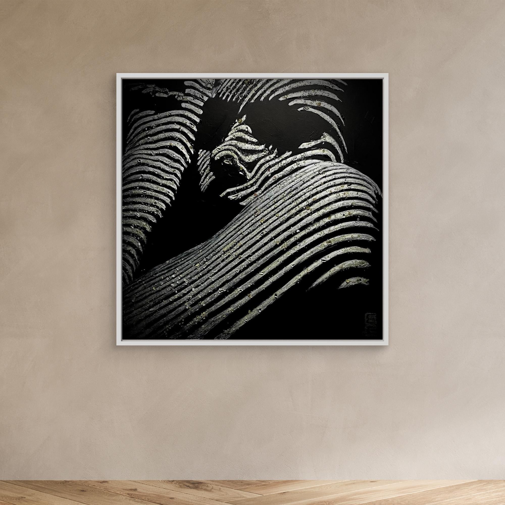 HM-ART1541- Your mask reveals the hidden truth-Silver