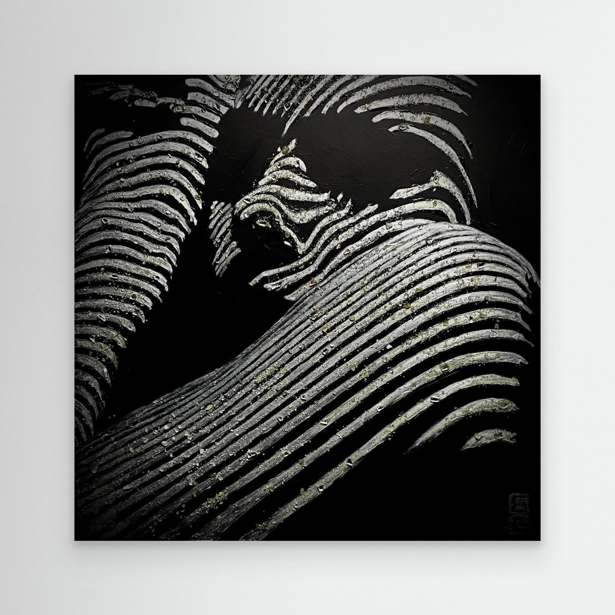 HM-ART1541- Your mask reveals the hidden truth-Silver