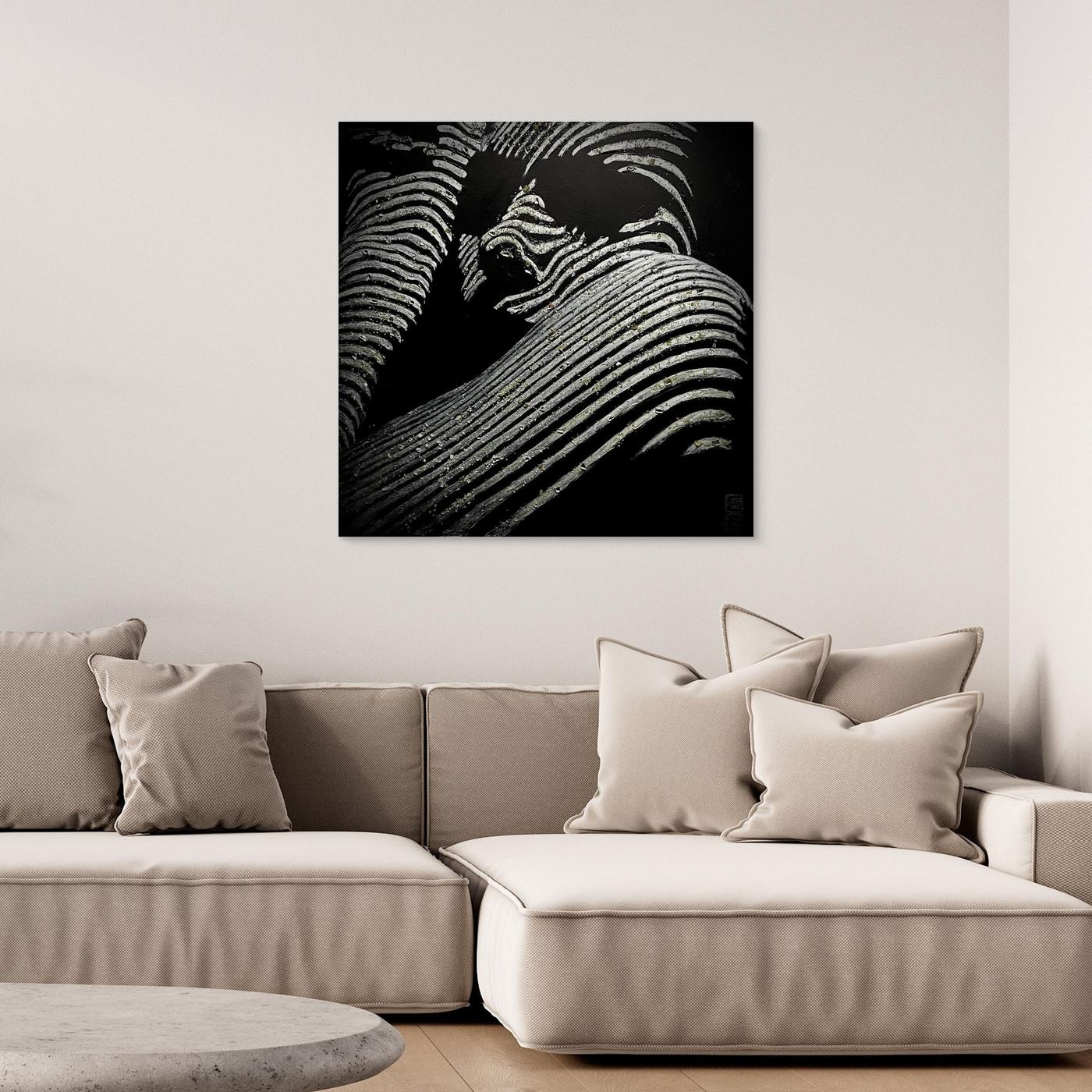 HM-ART1541- Your mask reveals the hidden truth-Silver