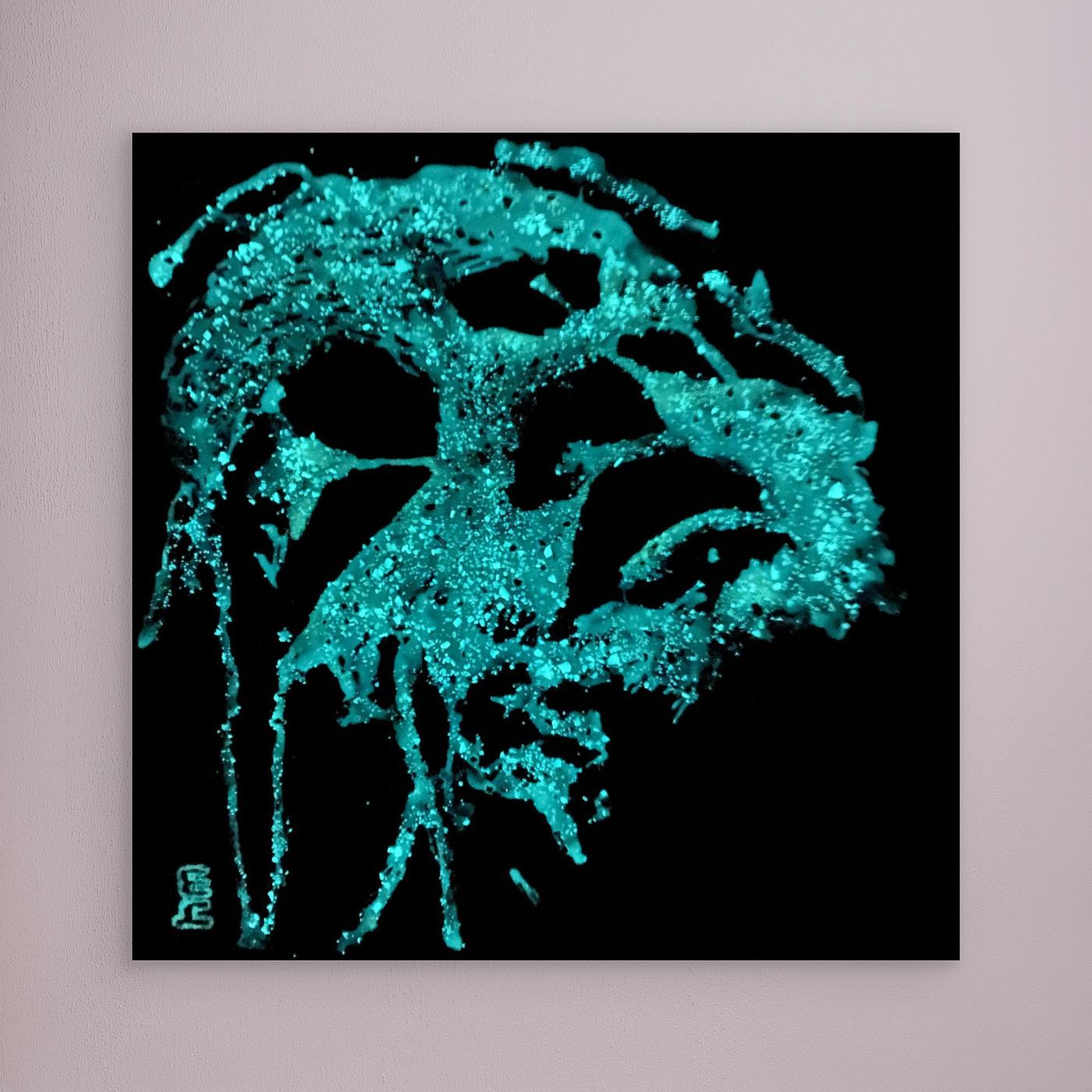 HM-ART1528A- Your Fluorescent mask only weeps in the dark