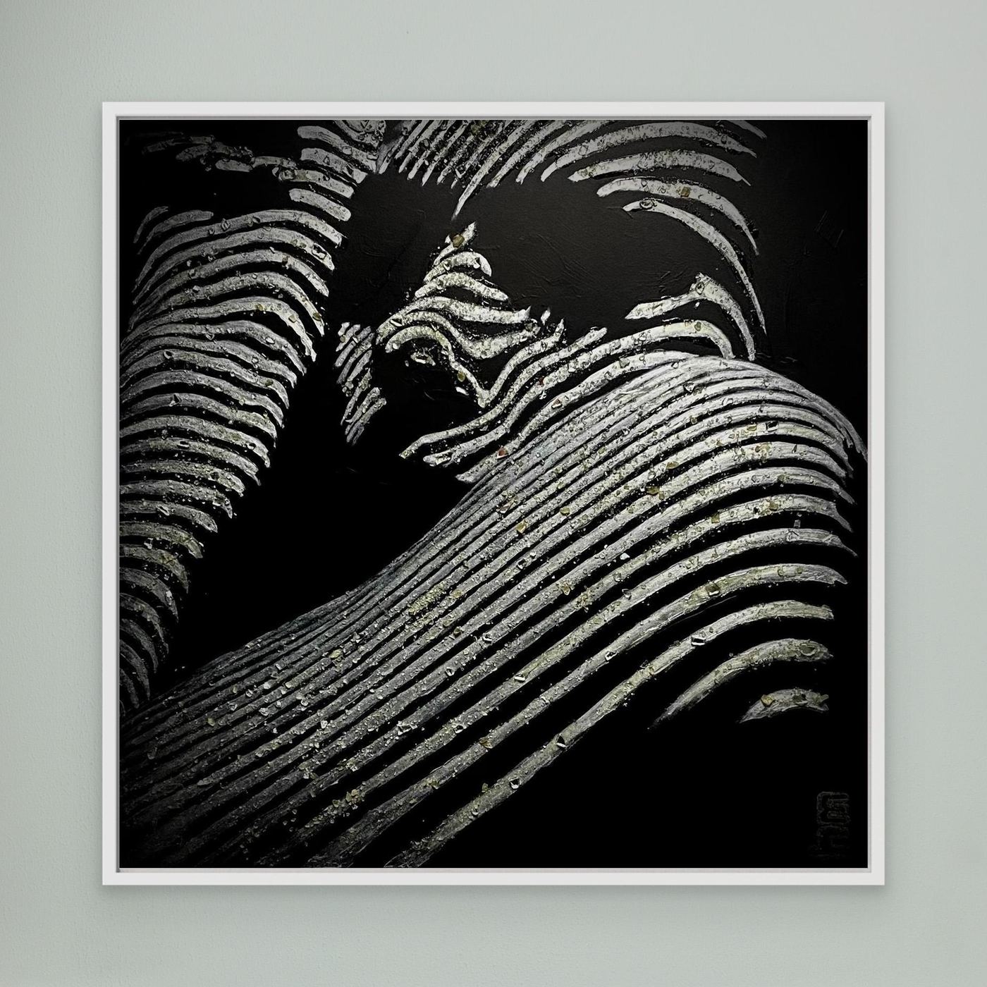 HM-ART1541- Your mask reveals the hidden truth-Silver