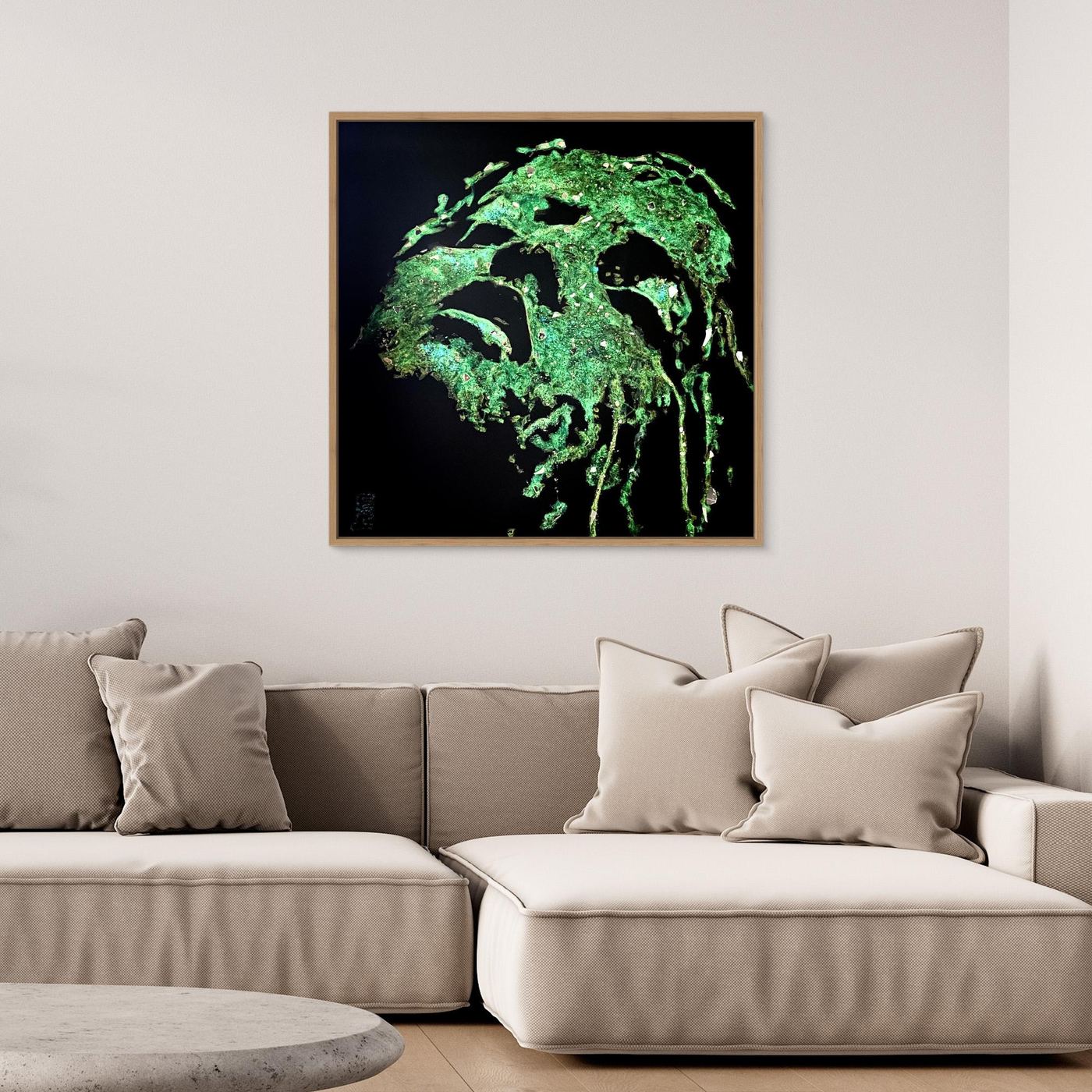 HM-ART1525A- Your fluorescent mask only weeps in the dark