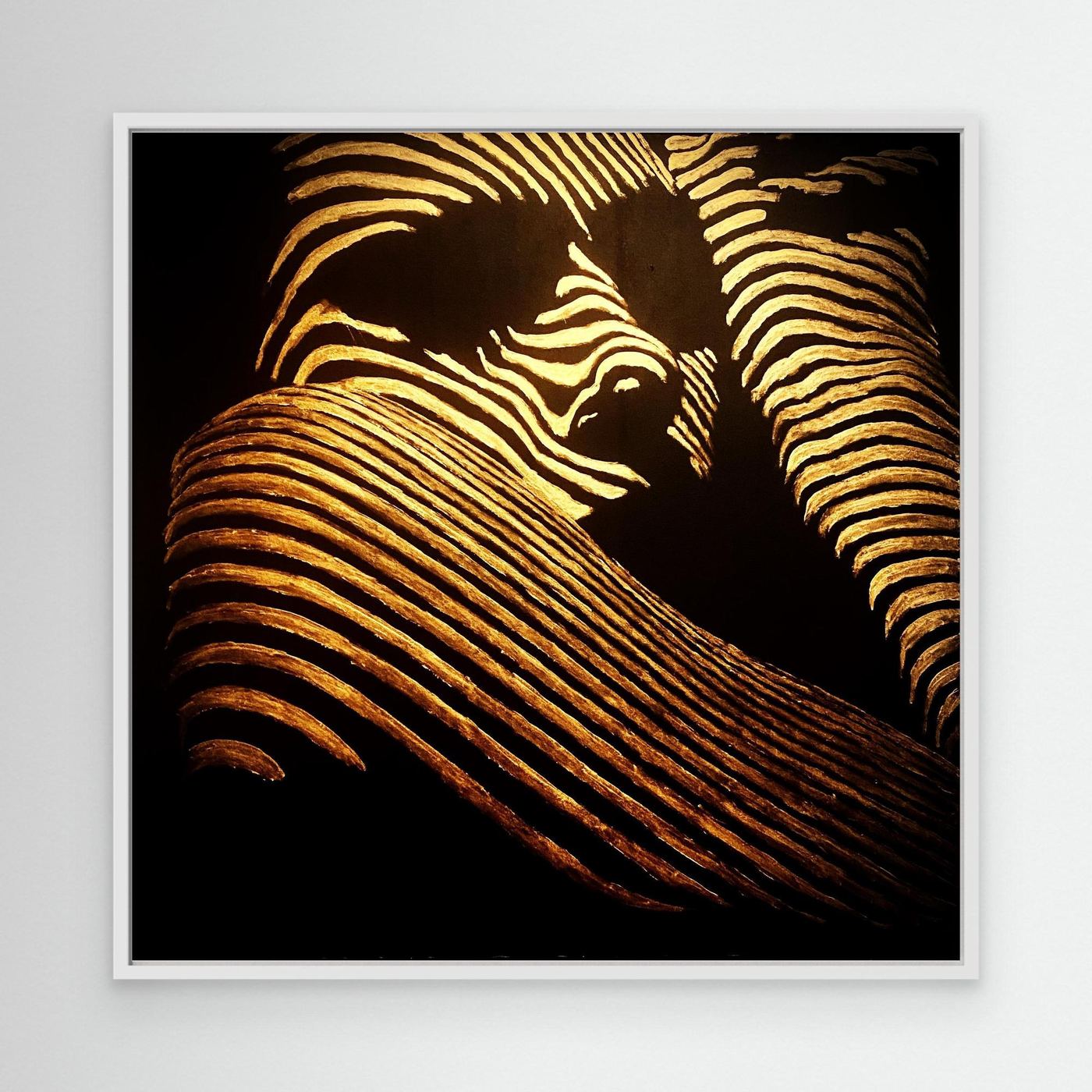 HM-ART1540- Your mask reveals the hidden truth- Gold
