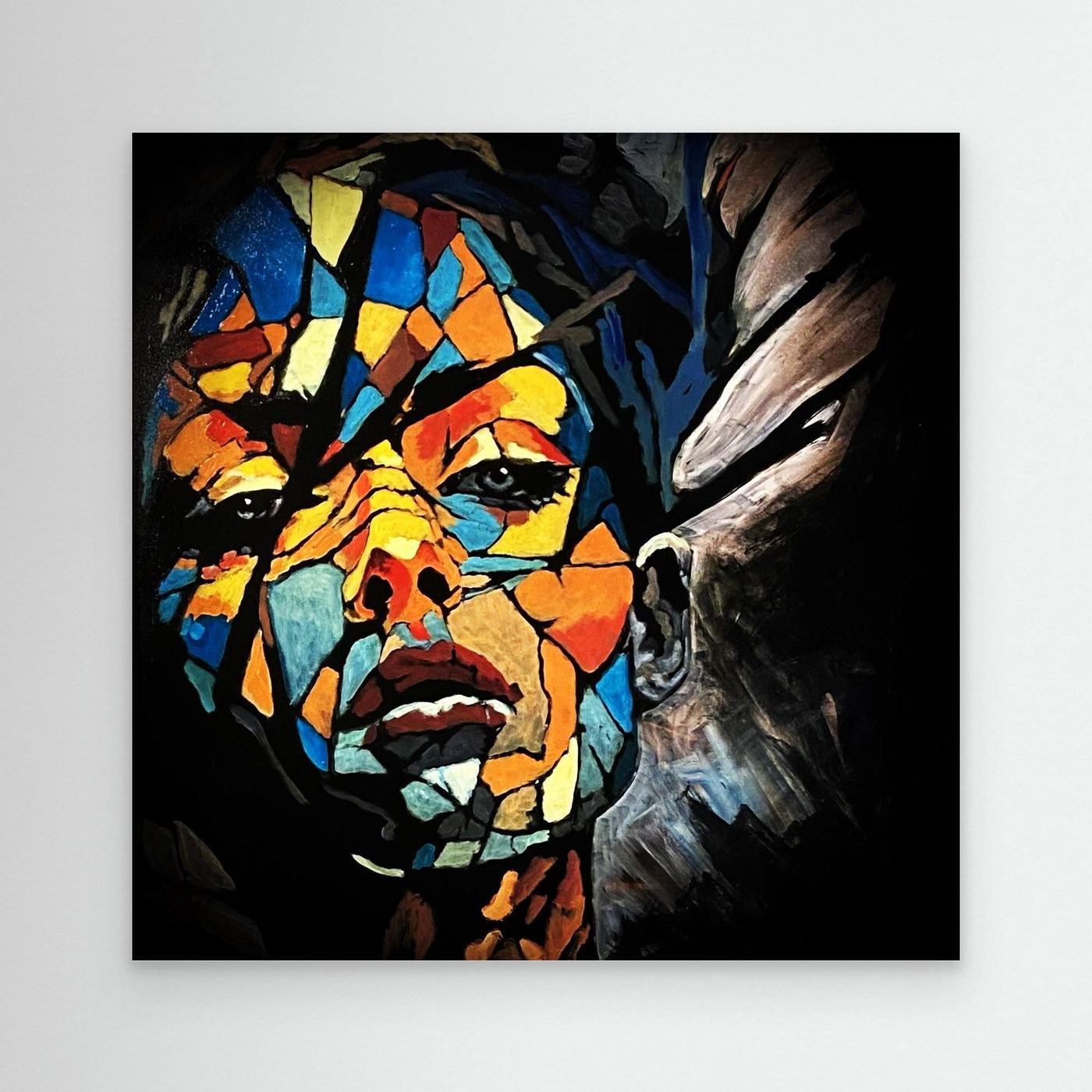 HM-ART1547- When the Mask Cracks