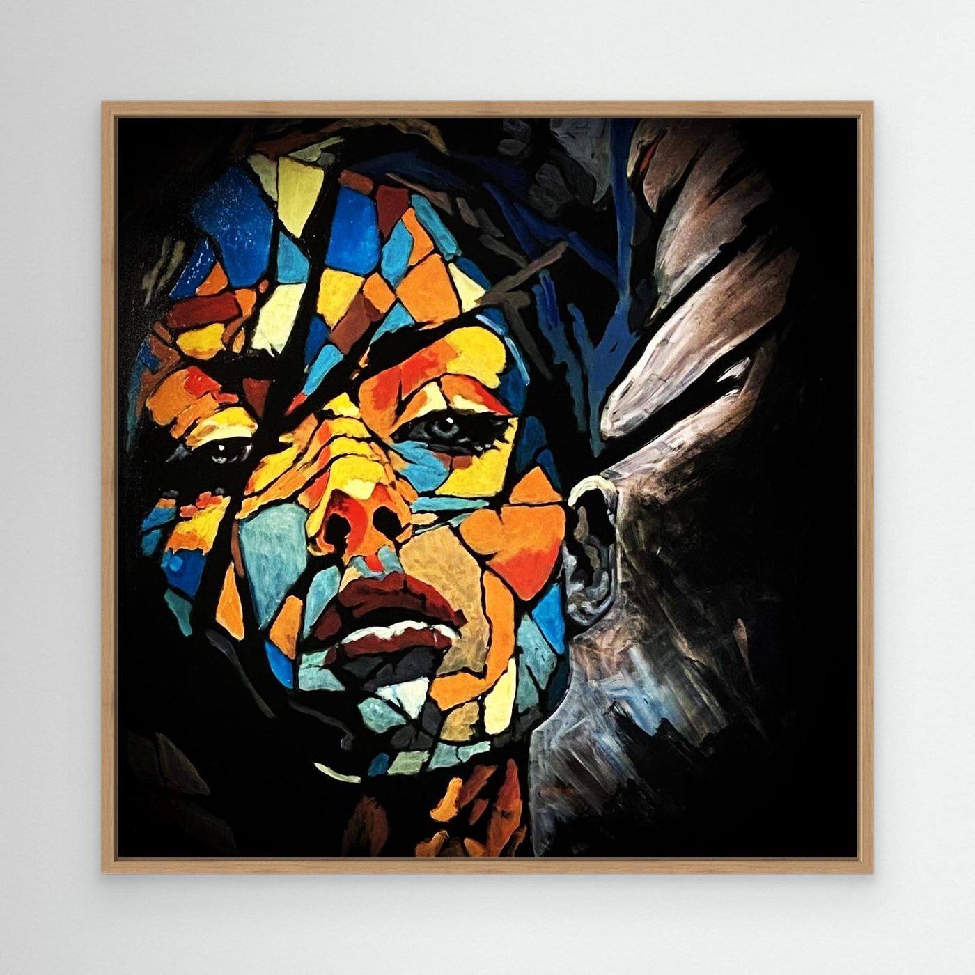 HM-ART1547- When the Mask Cracks