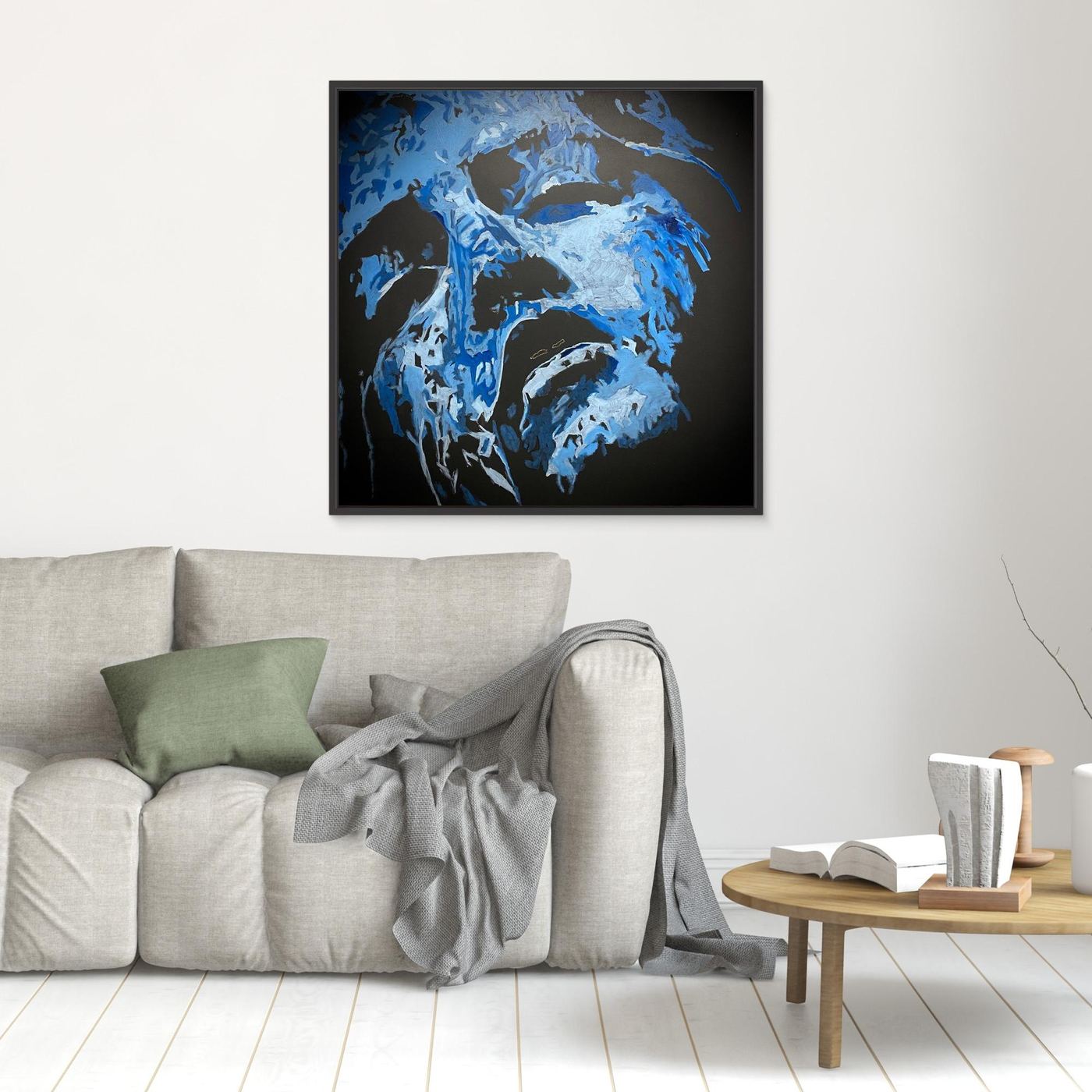 HM-ART1542- Today the Colour of Your Mask is Blue