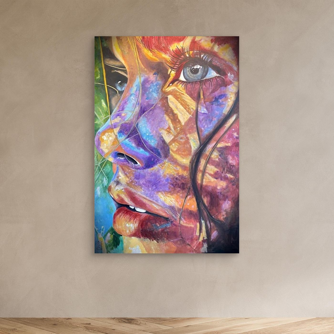 HM-ART1520- Your Eyes are the Mirror of Your Soul
