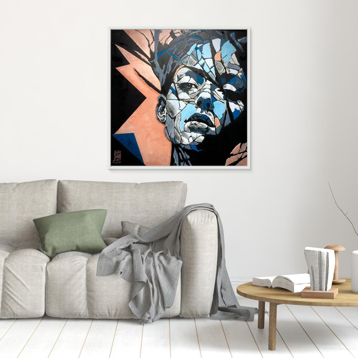 HM-ART1544- CHEGA- Enough is enough- small