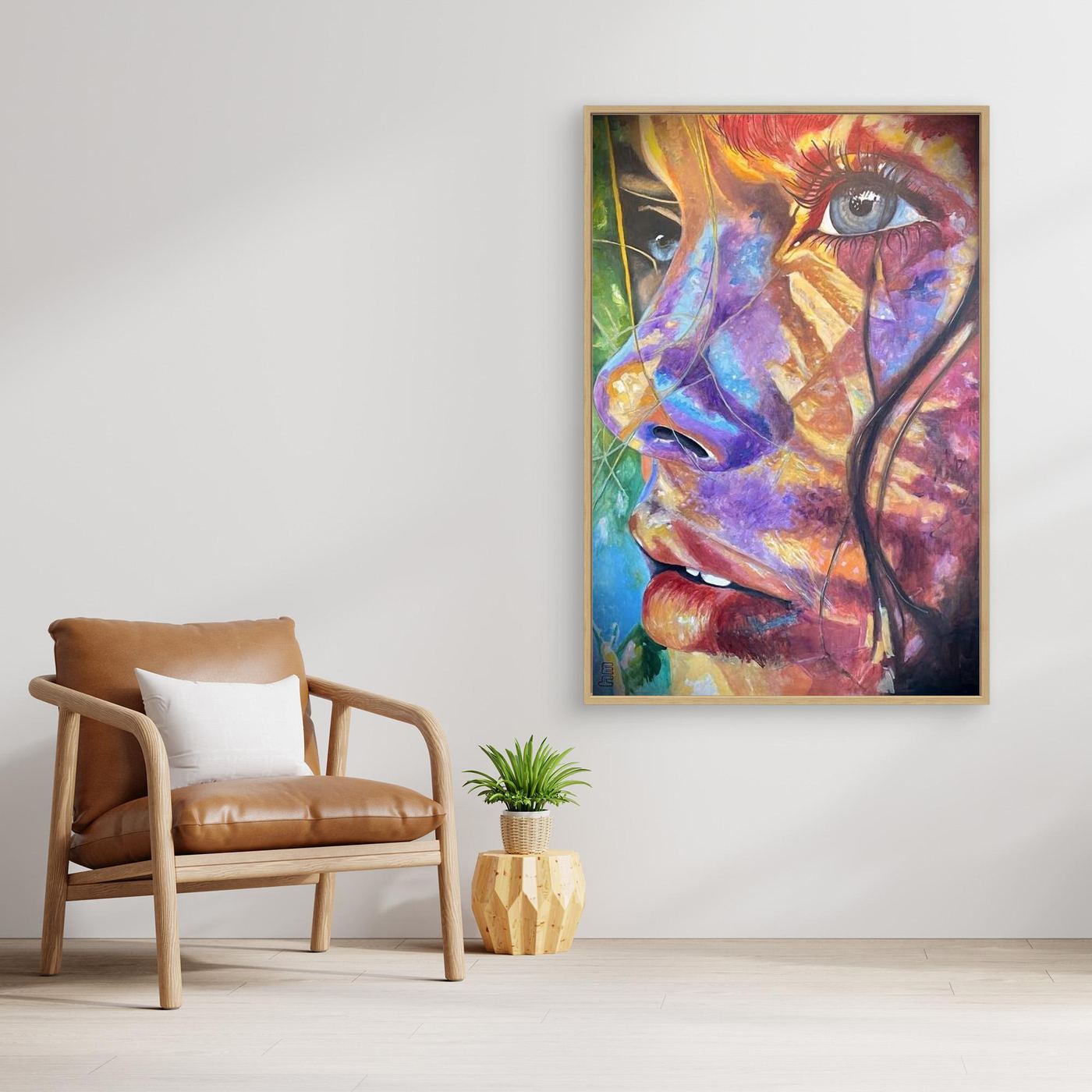HM-ART1520- Your Eyes are the Mirror of Your Soul