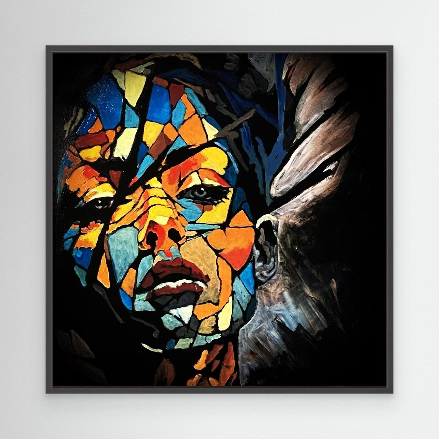 HM-ART1547- When the Mask Cracks
