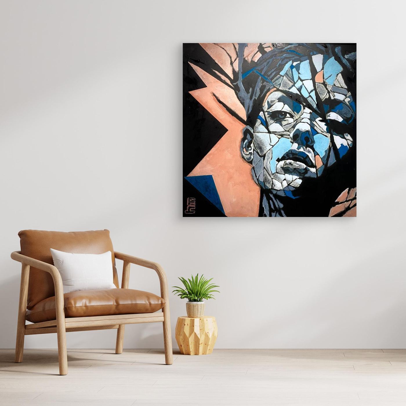 HM-ART1544- CHEGA- Enough is enough- small
