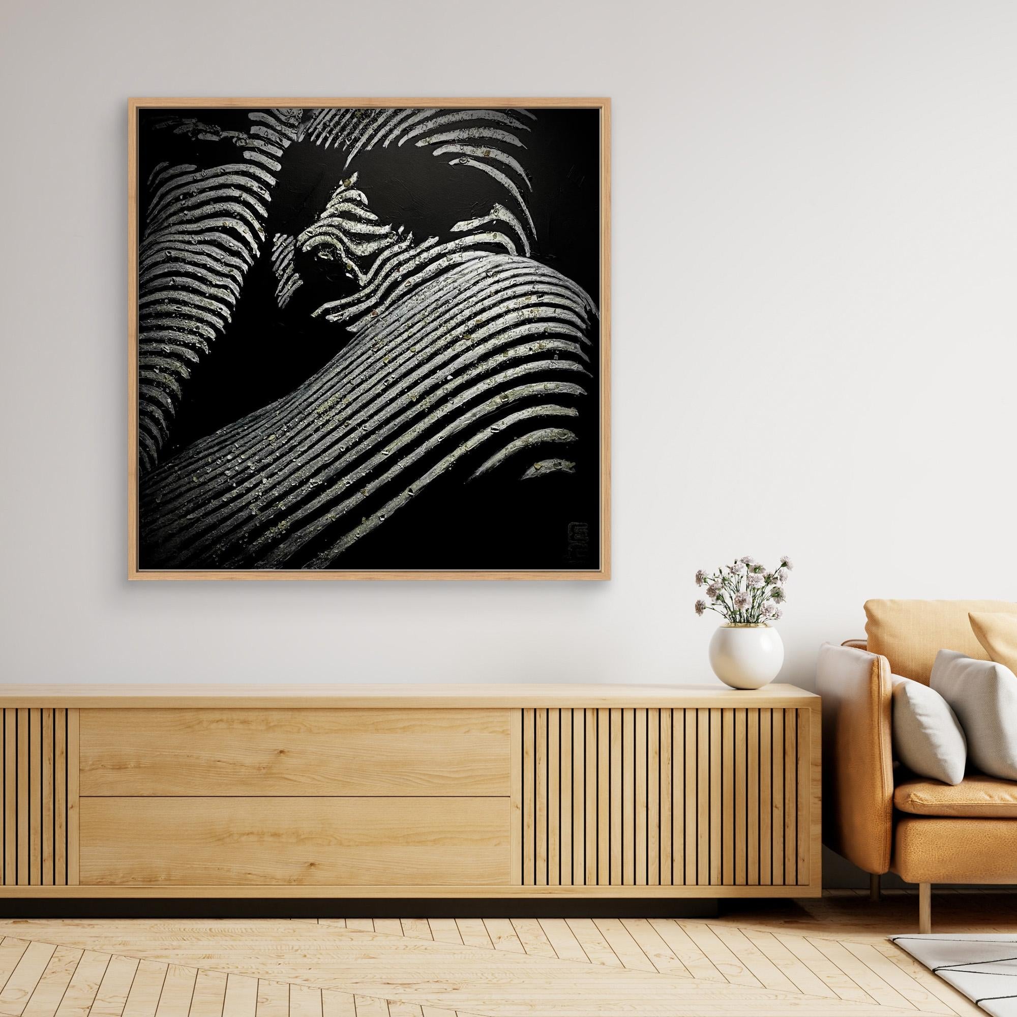 HM-ART1541- Your mask reveals the hidden truth-Silver