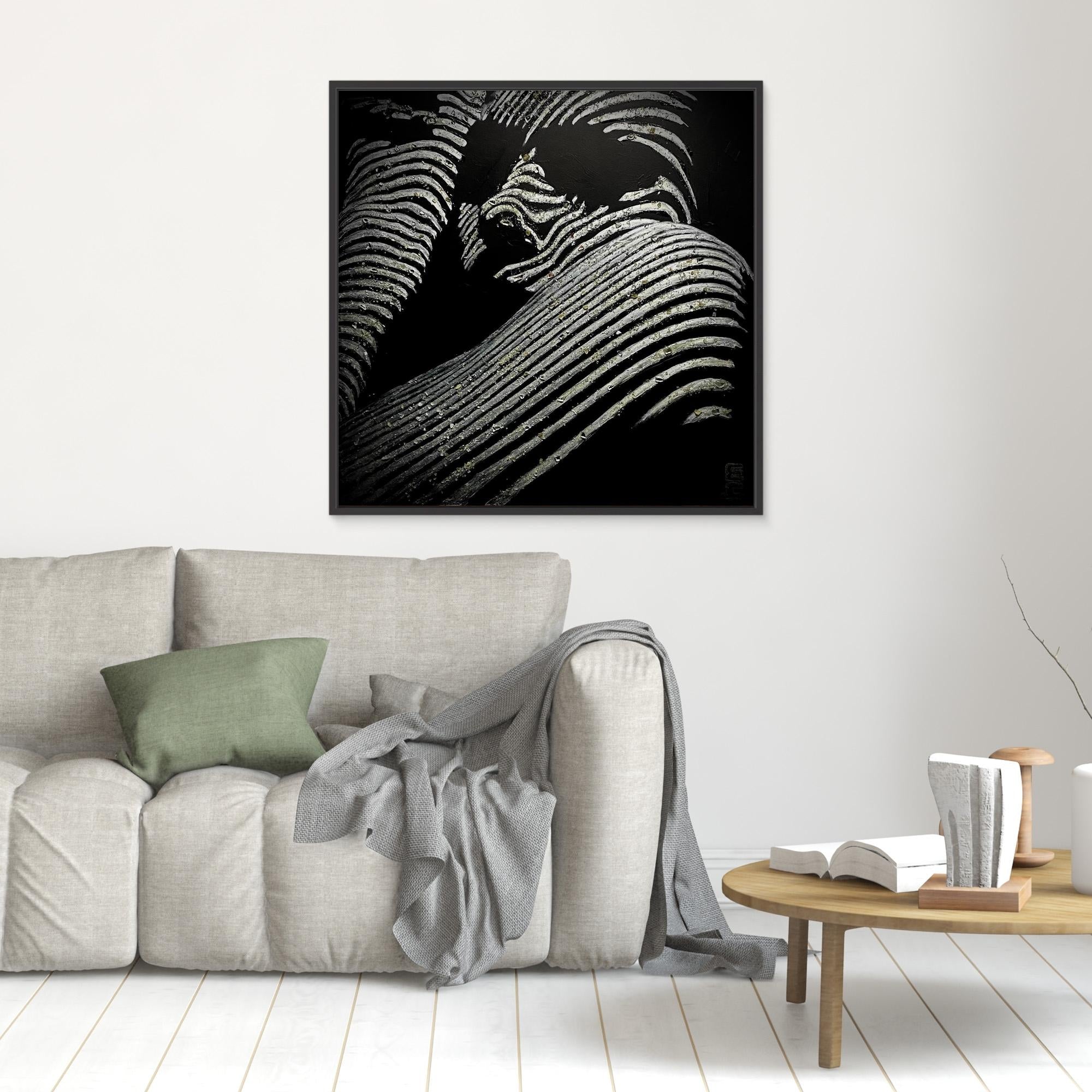 HM-ART1541- Your mask reveals the hidden truth-Silver