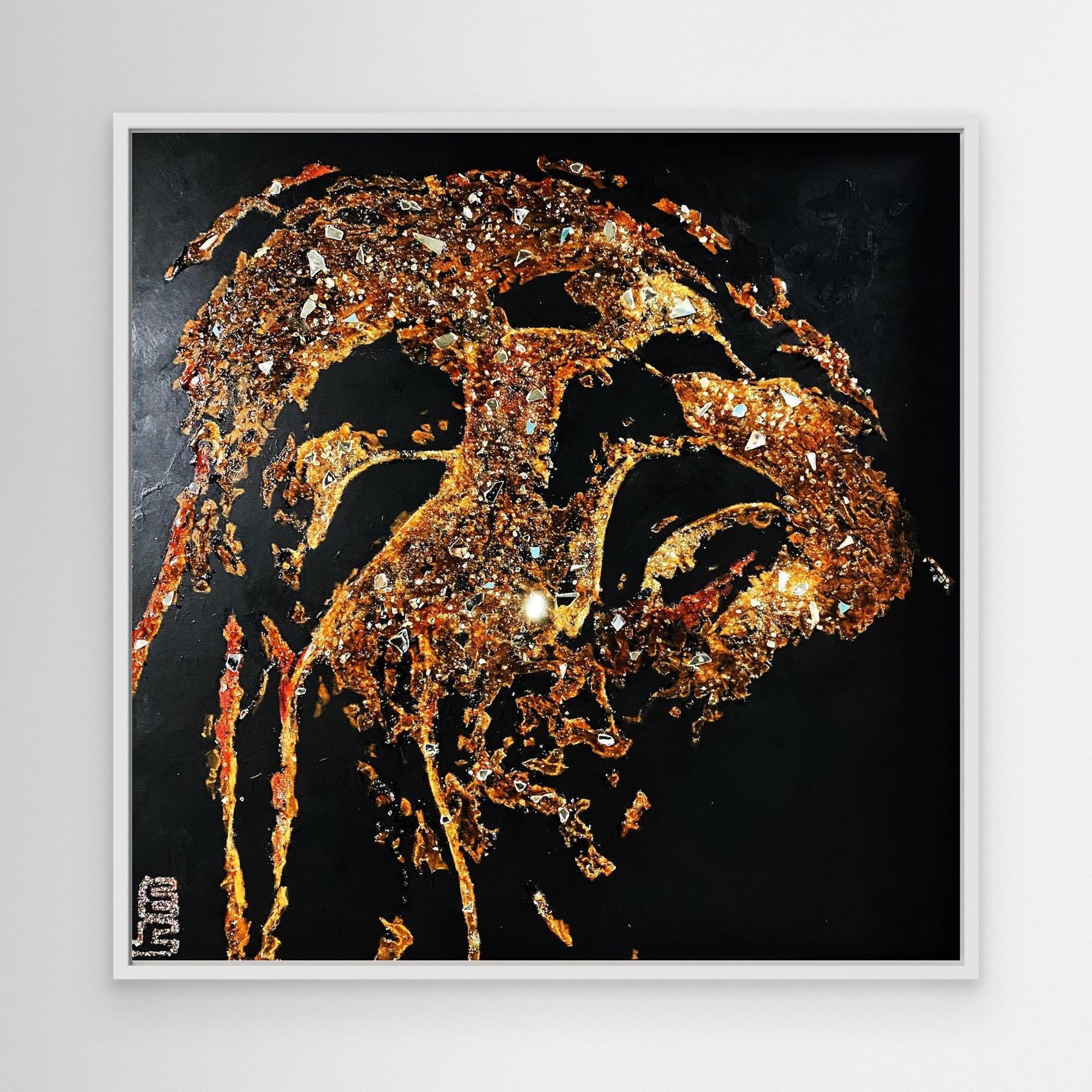 HM-ART1526- Your mask only weeps in the dark