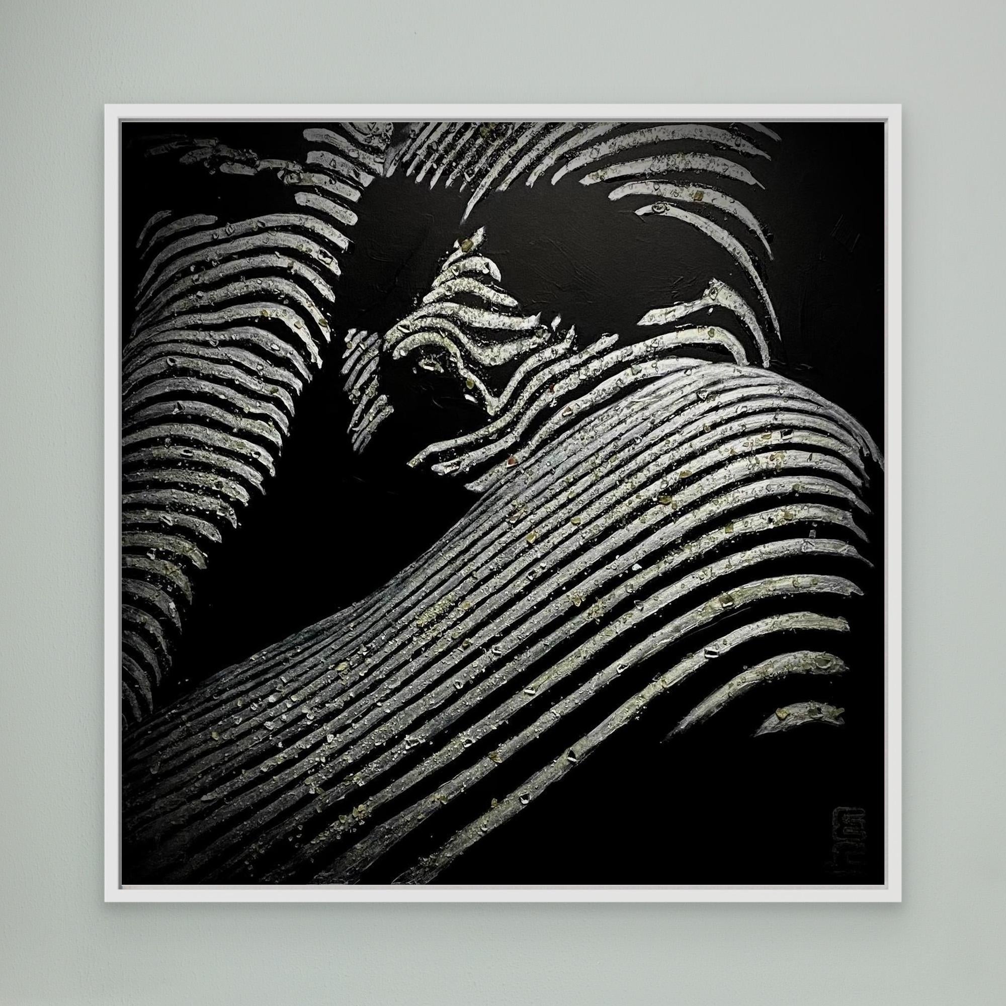 HM-ART1541- Your mask reveals the hidden truth-Silver