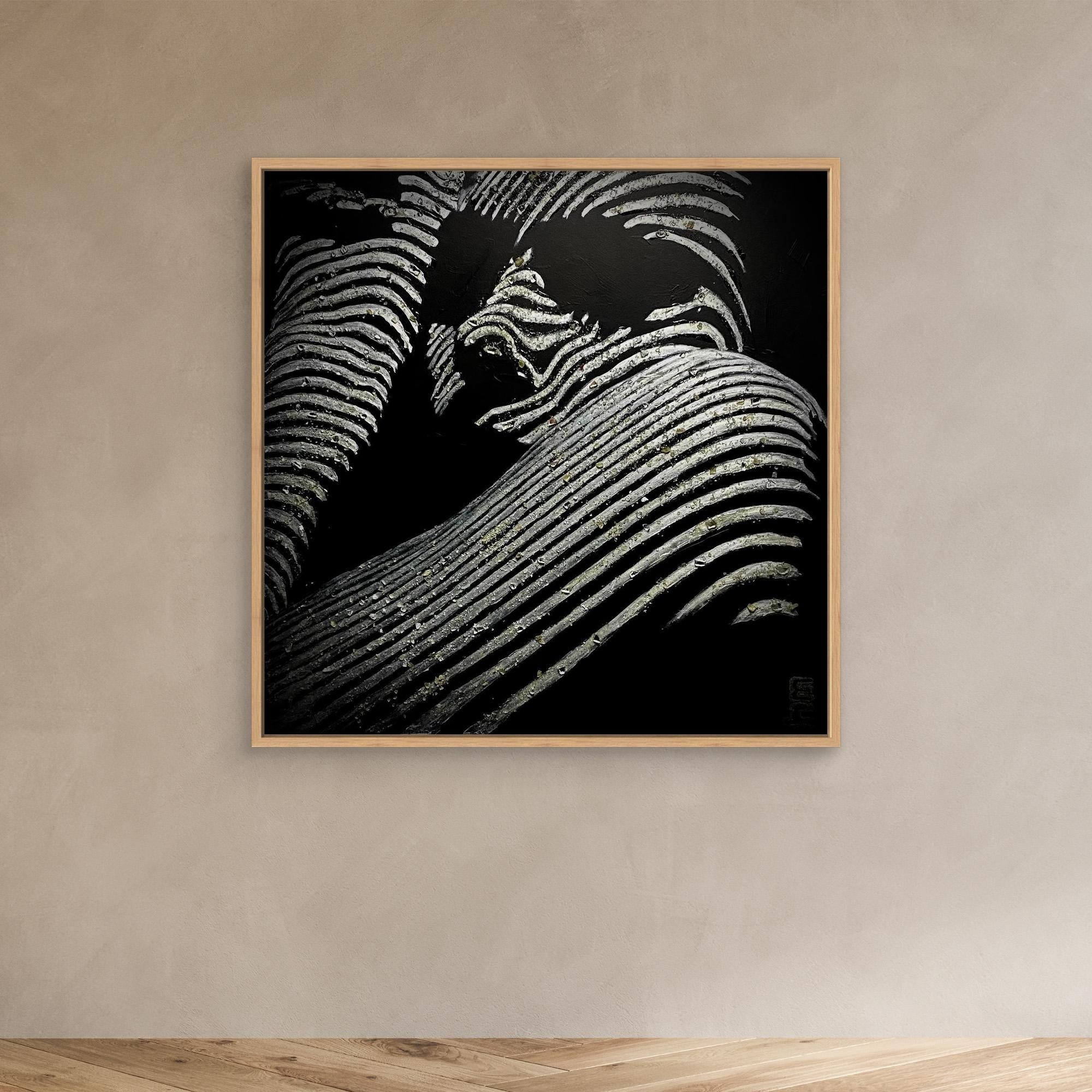 HM-ART1541- Your mask reveals the hidden truth-Silver