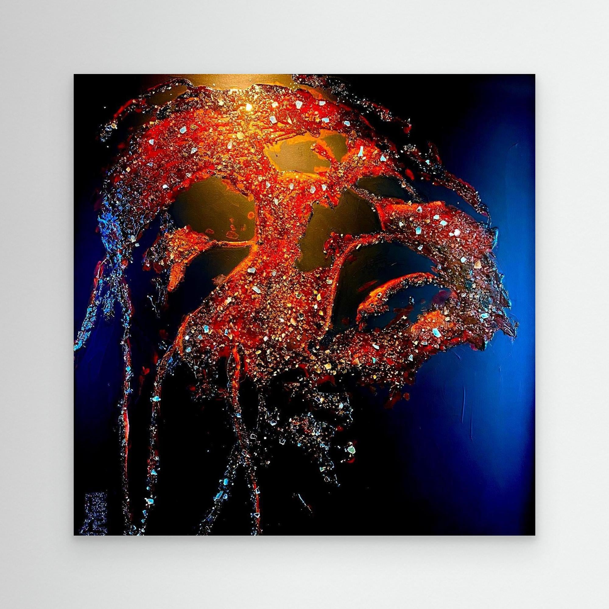 HM-ART1528- Your mask only weeps in the dark