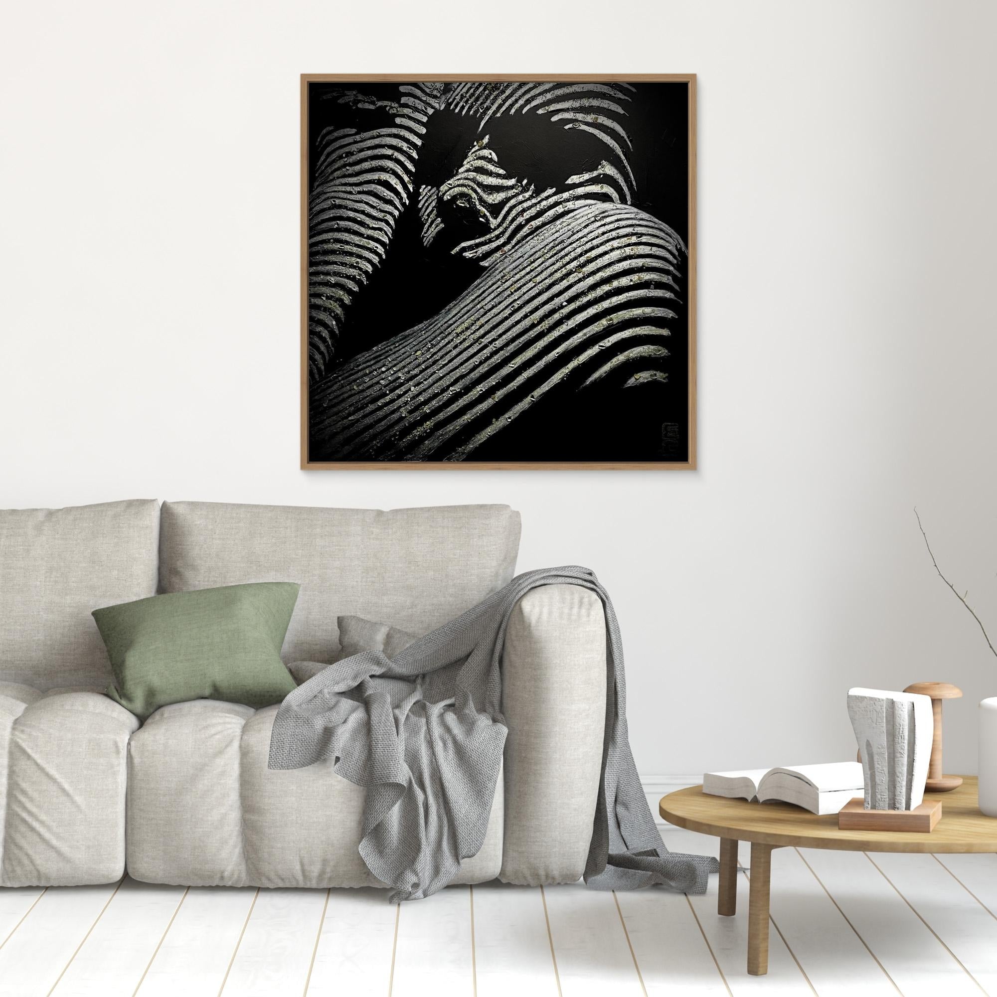 HM-ART1541- Your mask reveals the hidden truth-Silver