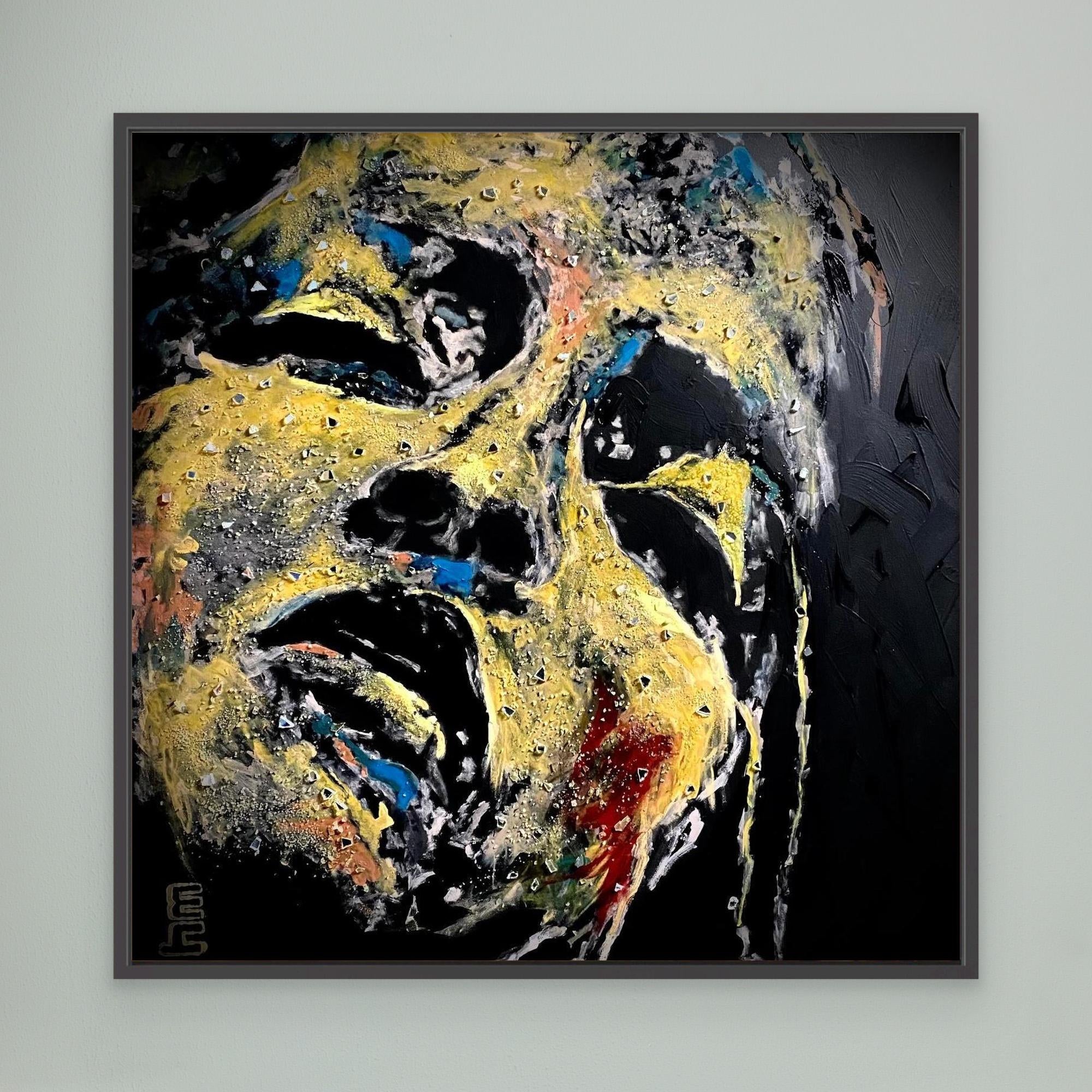HM-ART1543- The face that keeps burning