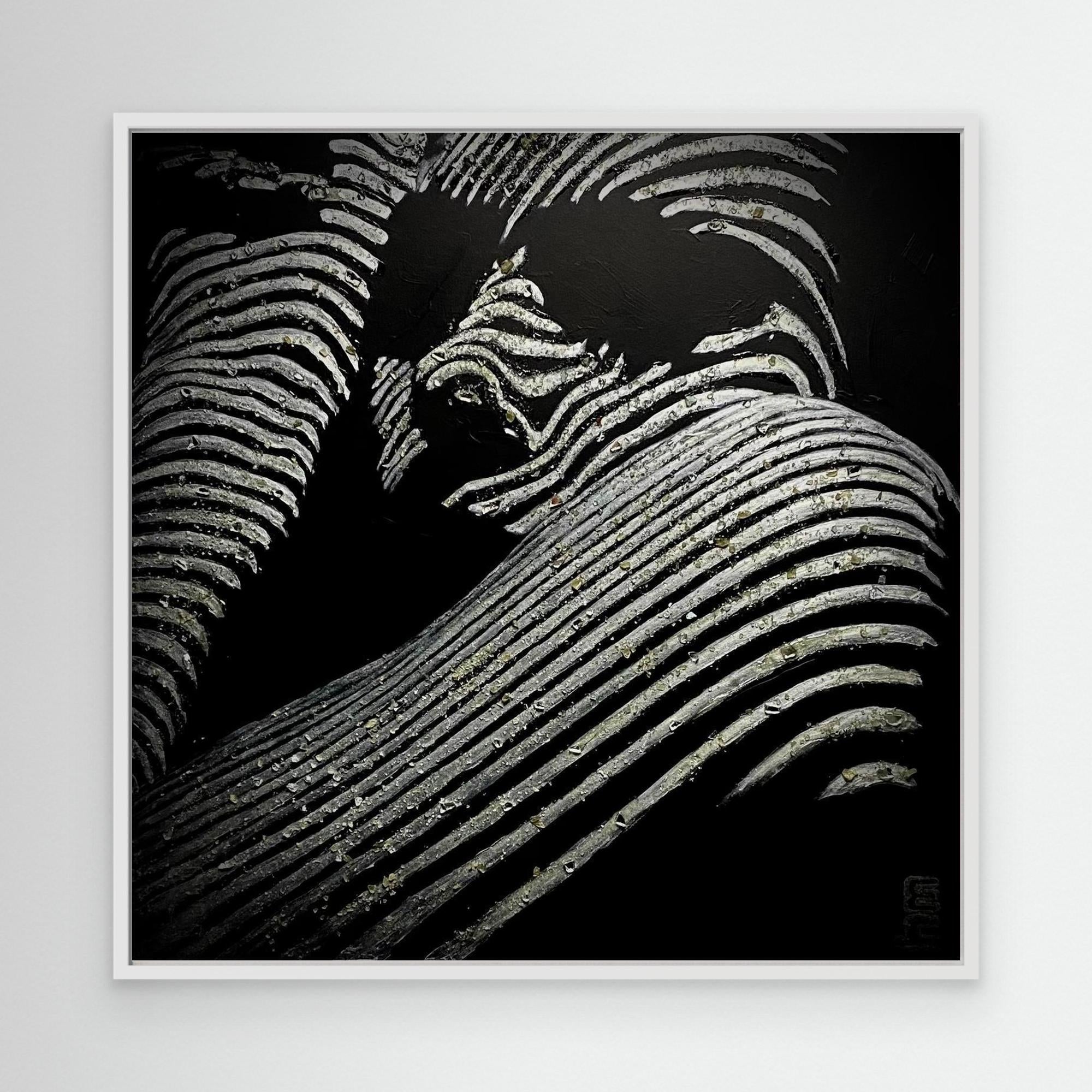 HM-ART1541- Your mask reveals the hidden truth-Silver