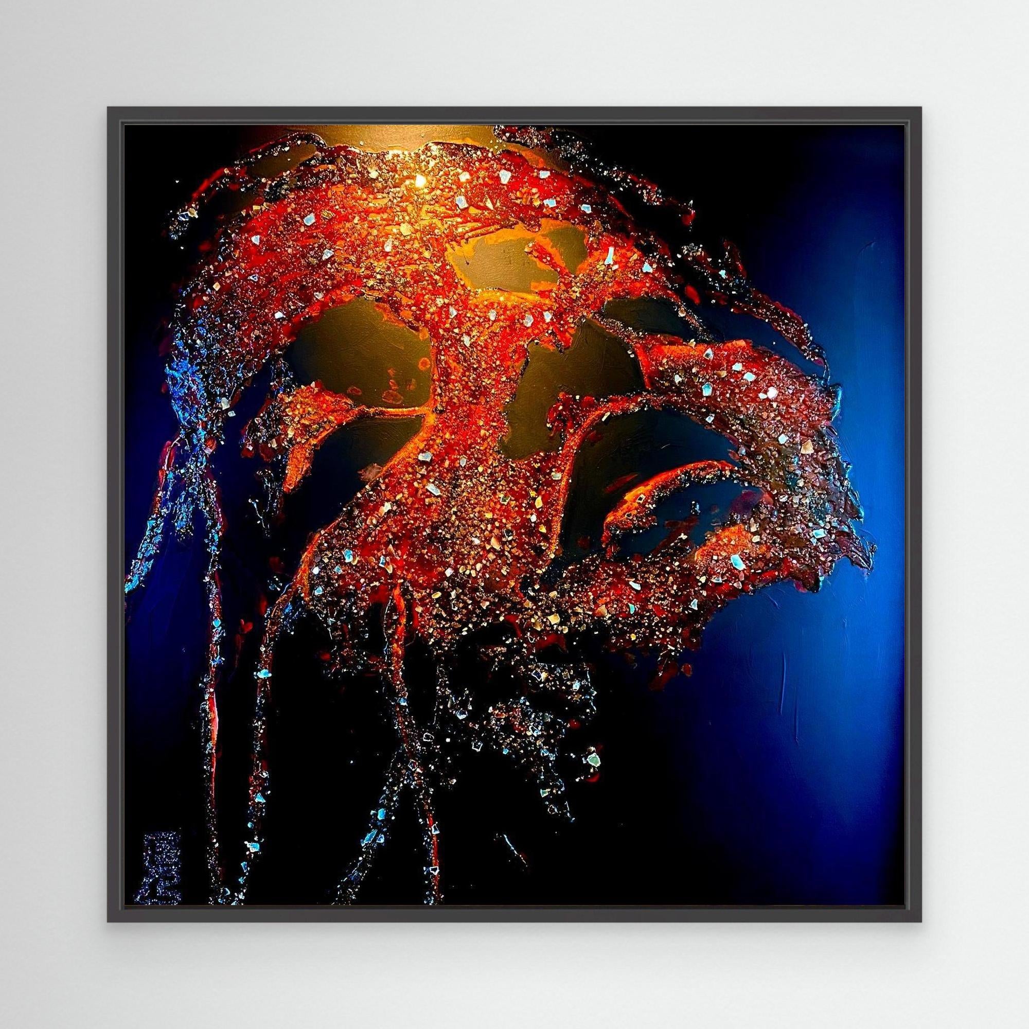 HM-ART1528- Your mask only weeps in the dark
