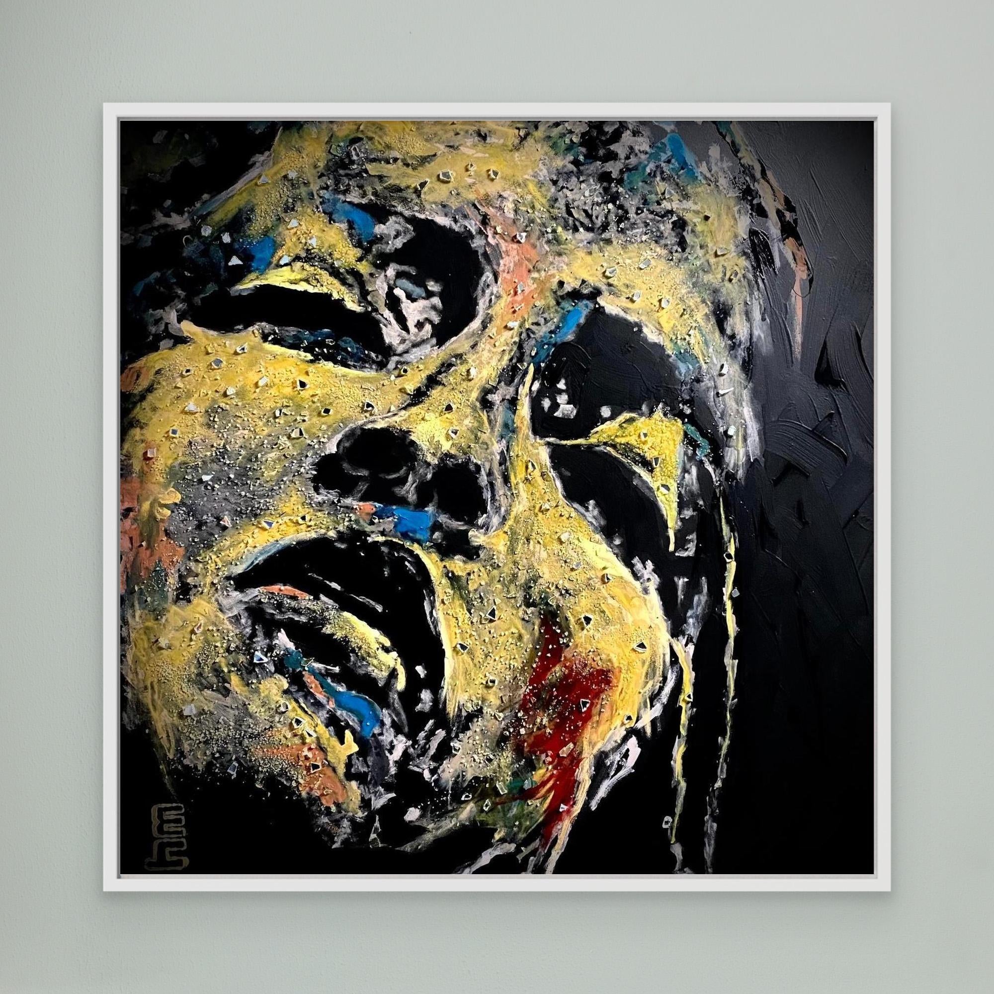 HM-ART1543- The face that keeps burning