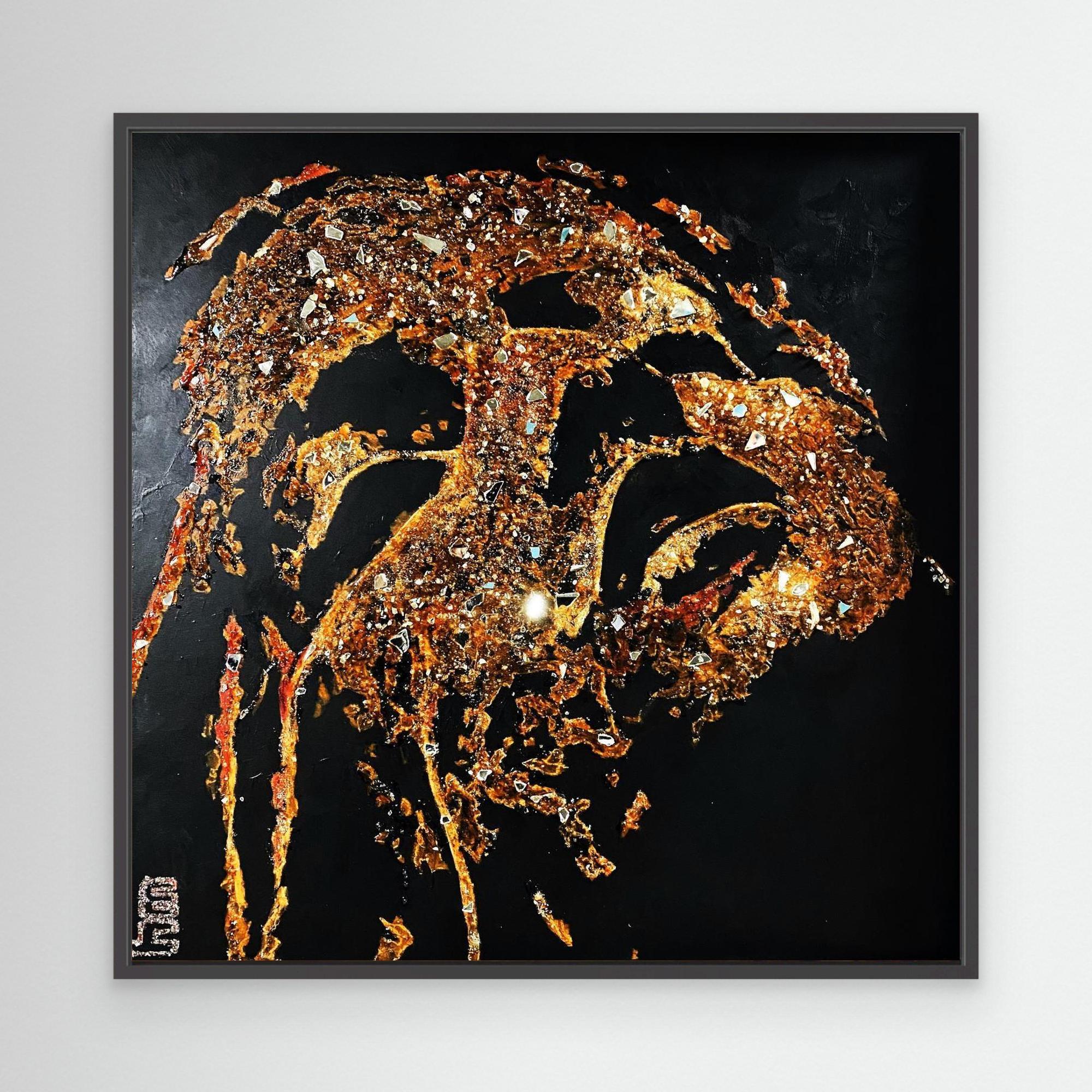 HM-ART1526- Your mask only weeps in the dark