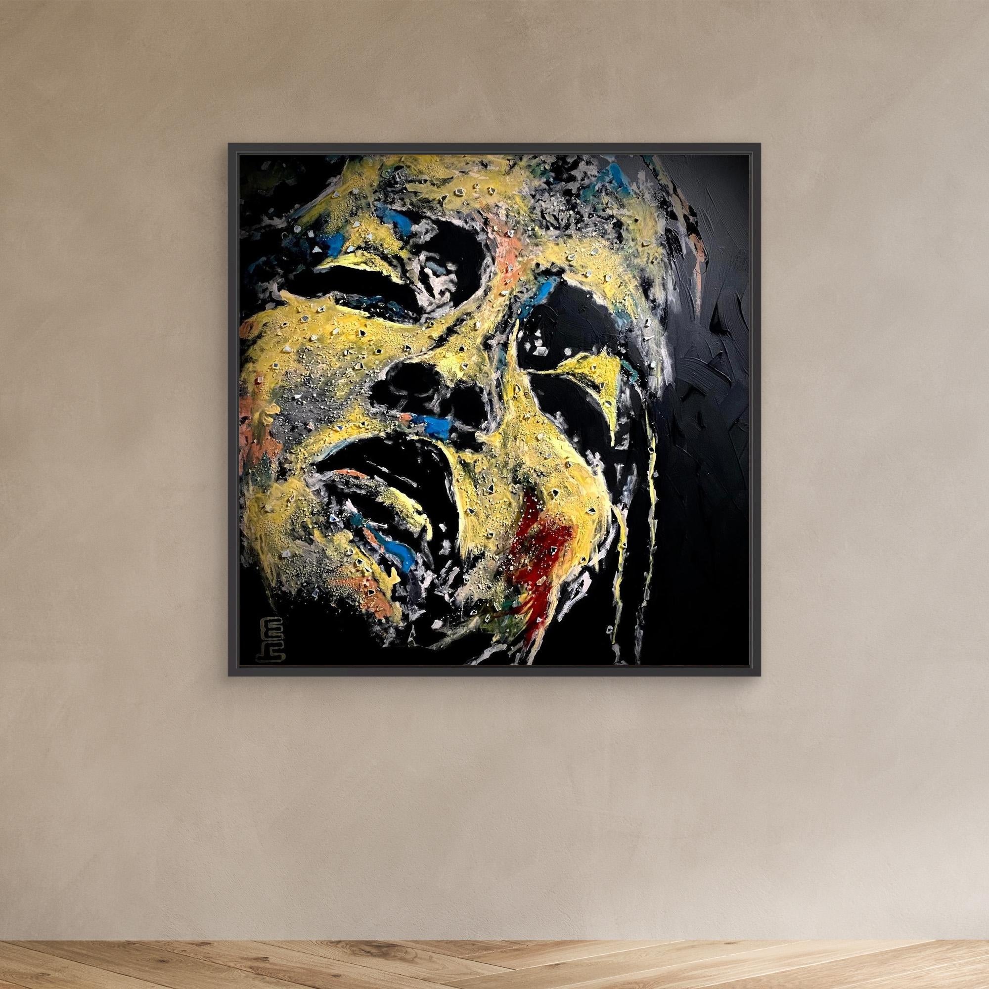HM-ART1543- The face that keeps burning