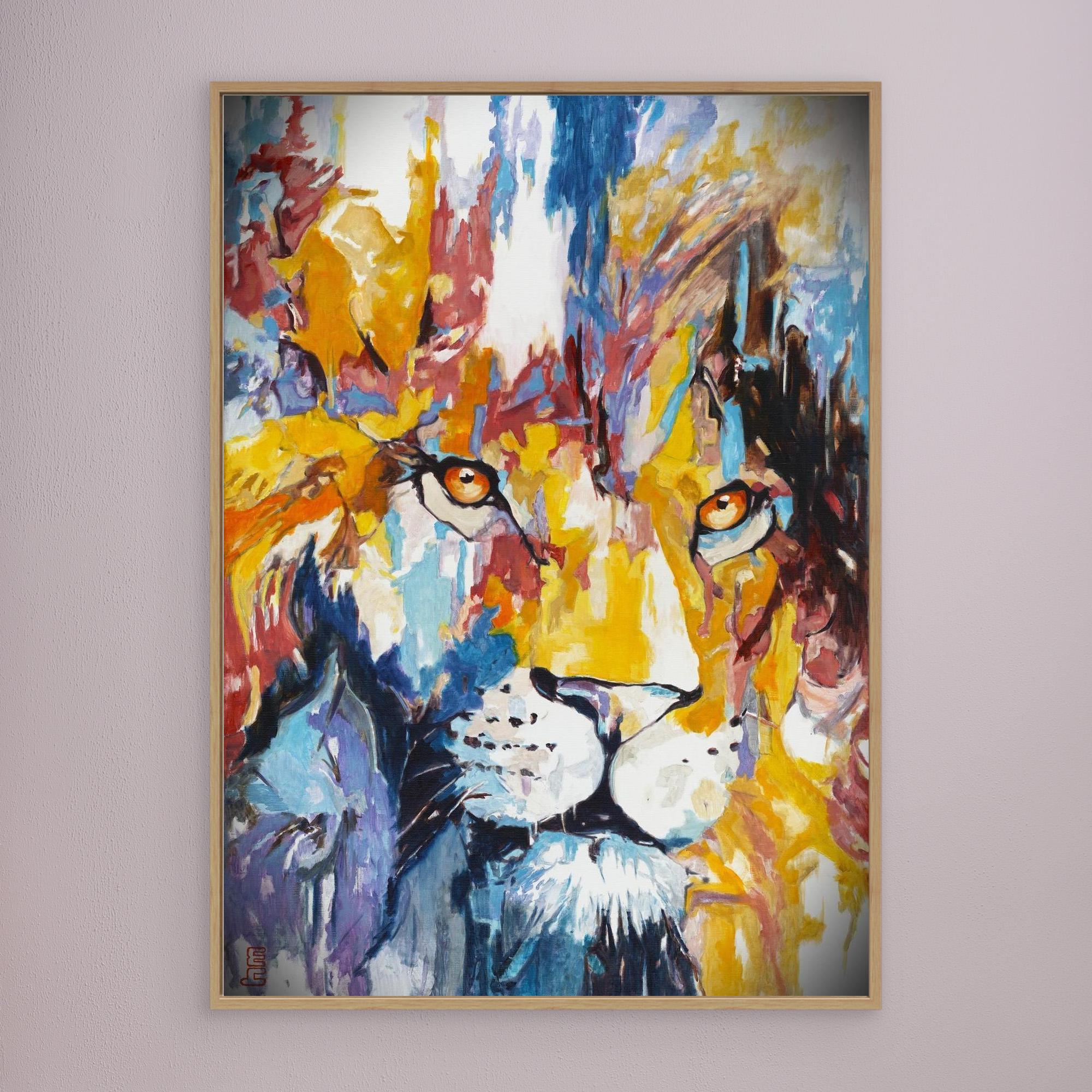 HM-ART1519- Once you were a Lion