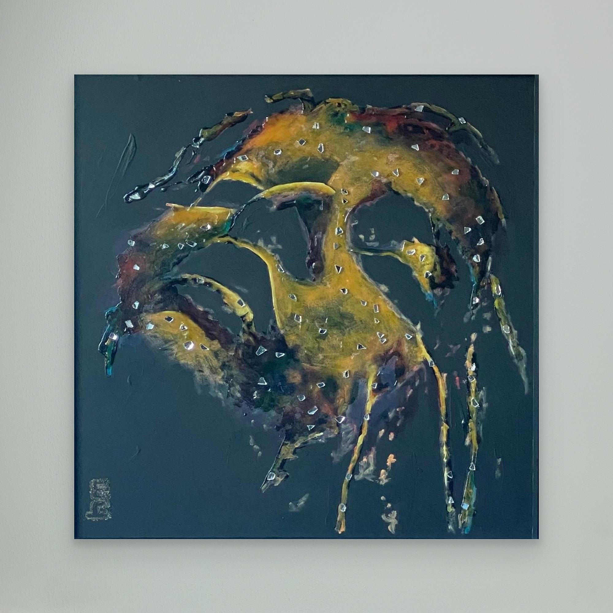 HM-ART1533- Your mask only weeps in the dark