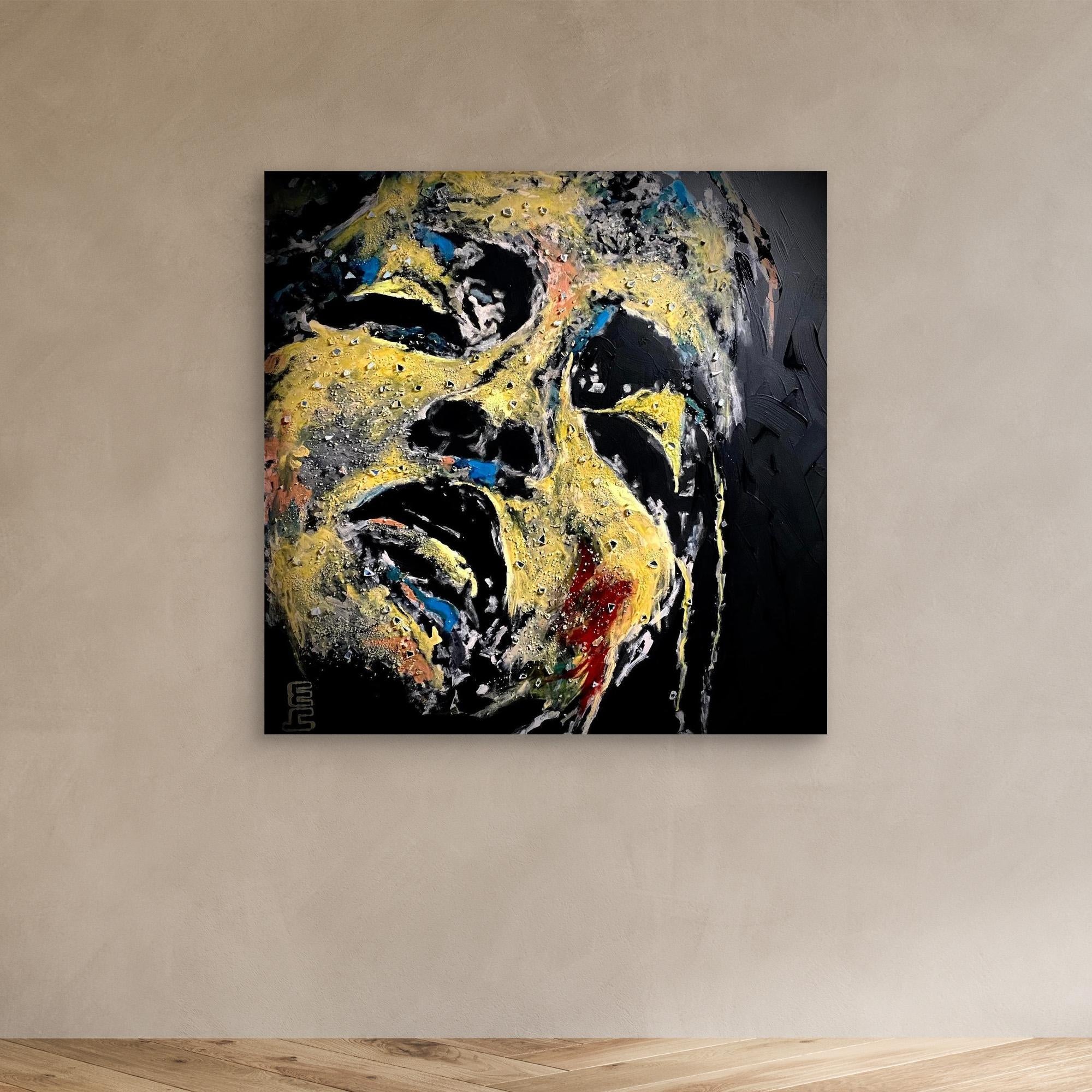 HM-ART1543- The face that keeps burning