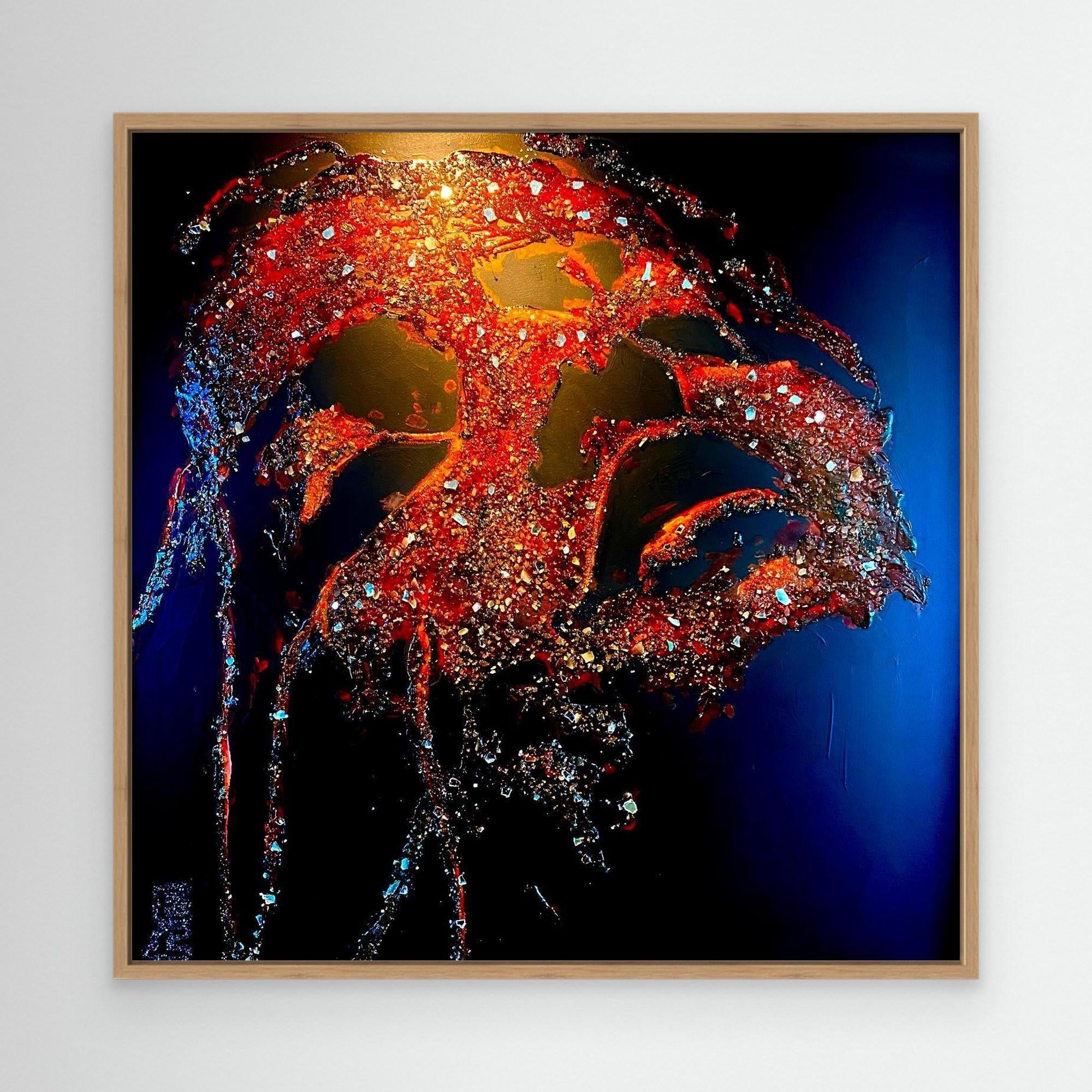 HM-ART1528- Your mask only weeps in the dark