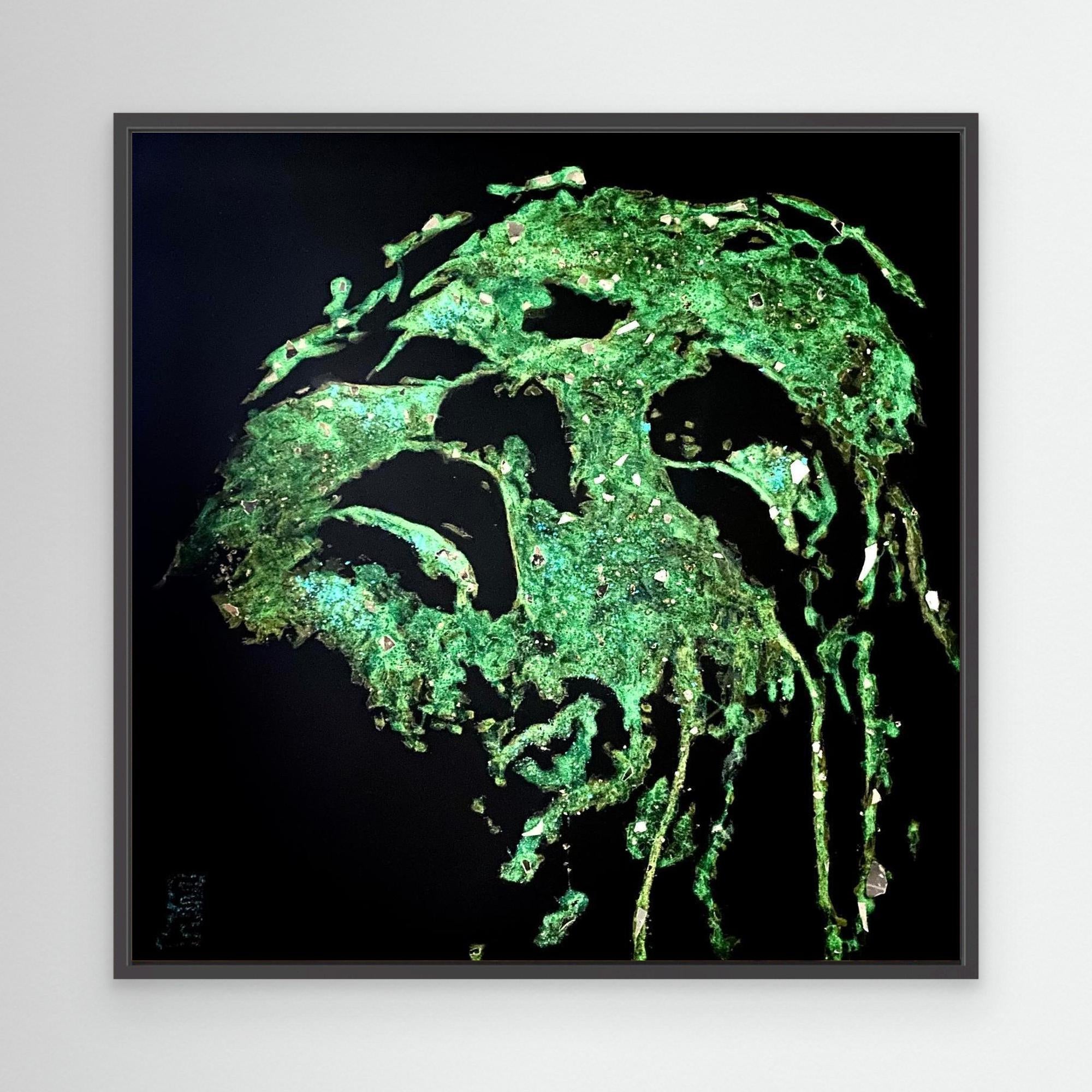HM-ART1525- Your mask only weeps in the dark