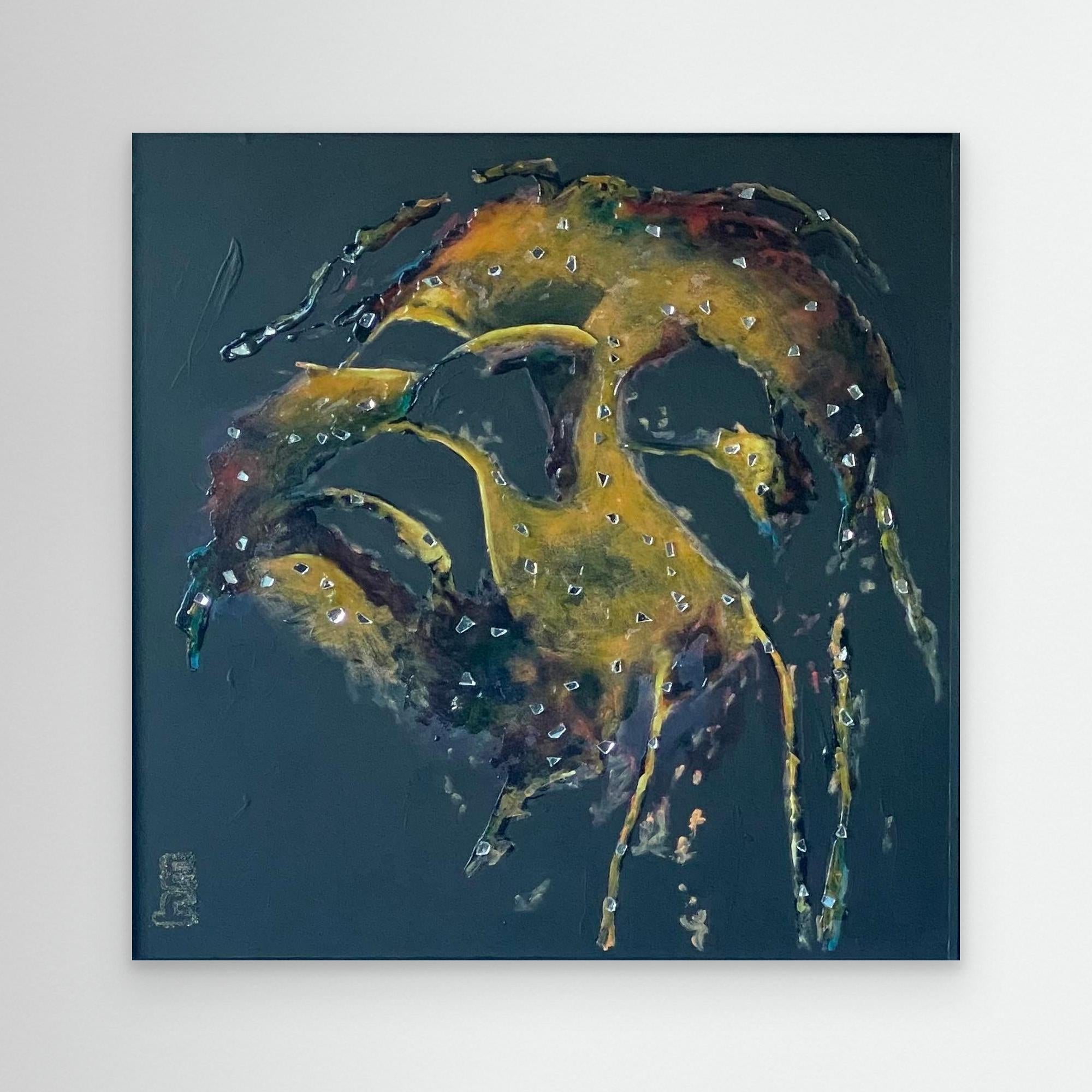 HM-ART1533- Your mask only weeps in the dark