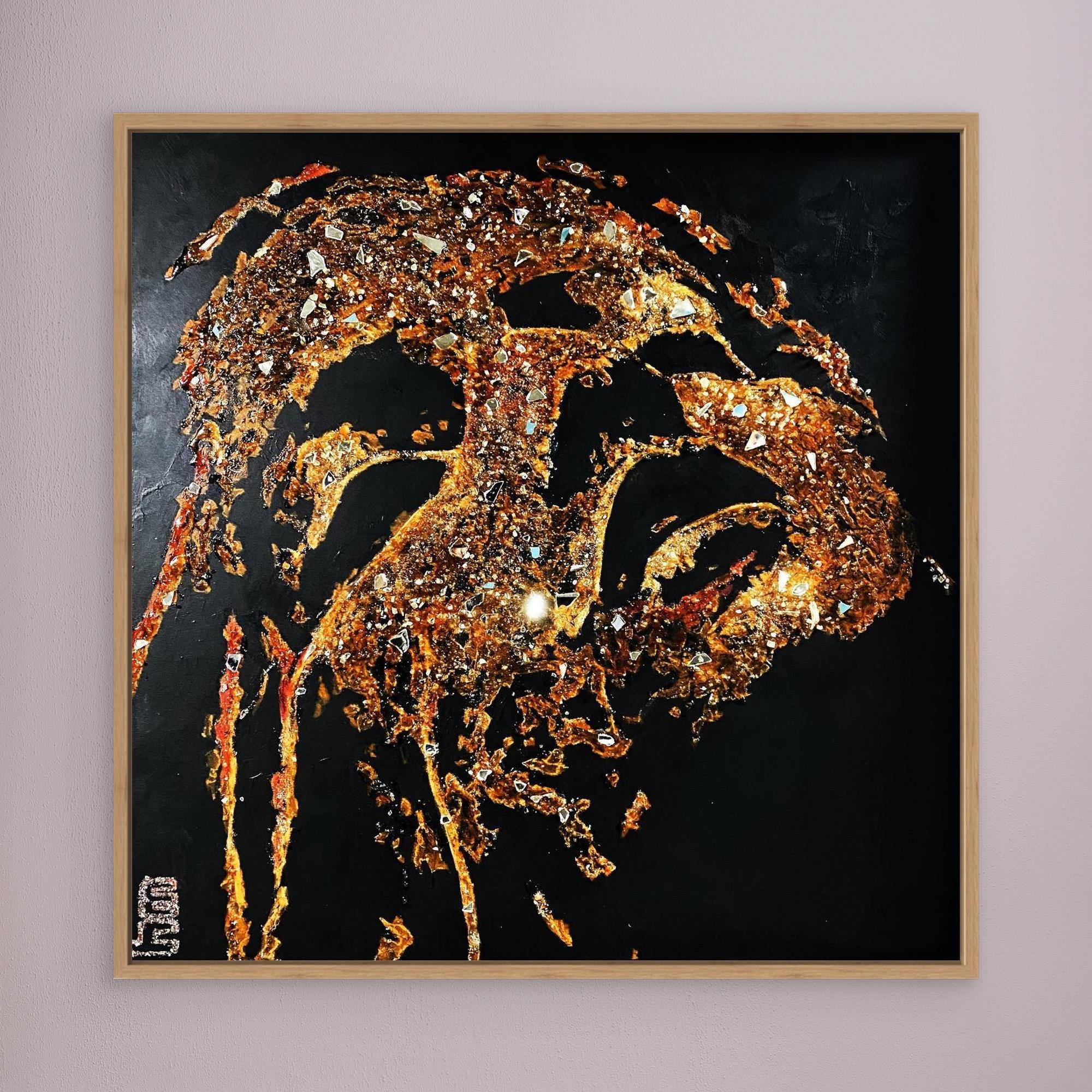 HM-ART1526- Your mask only weeps in the dark