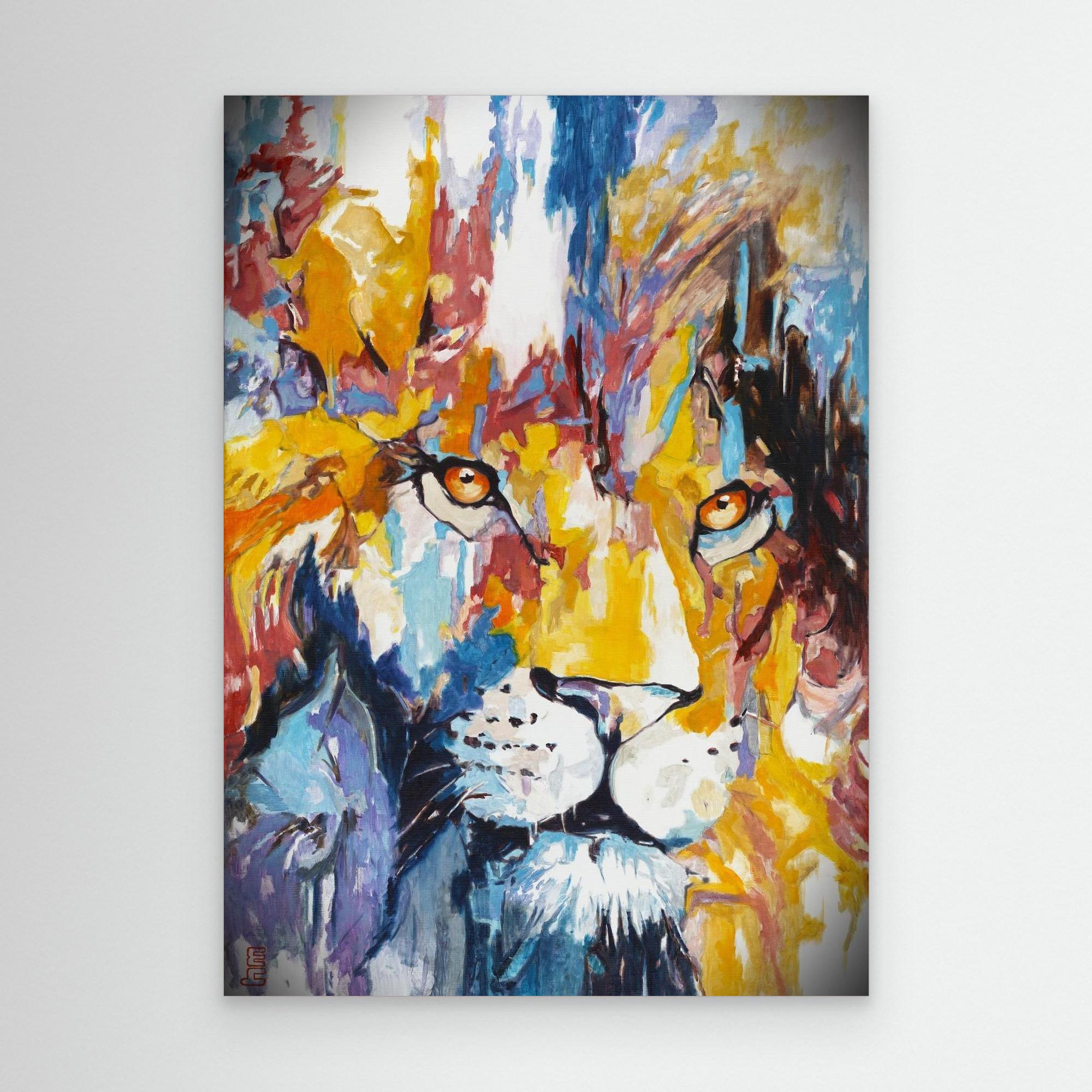 HM-ART1519- Once you were a Lion