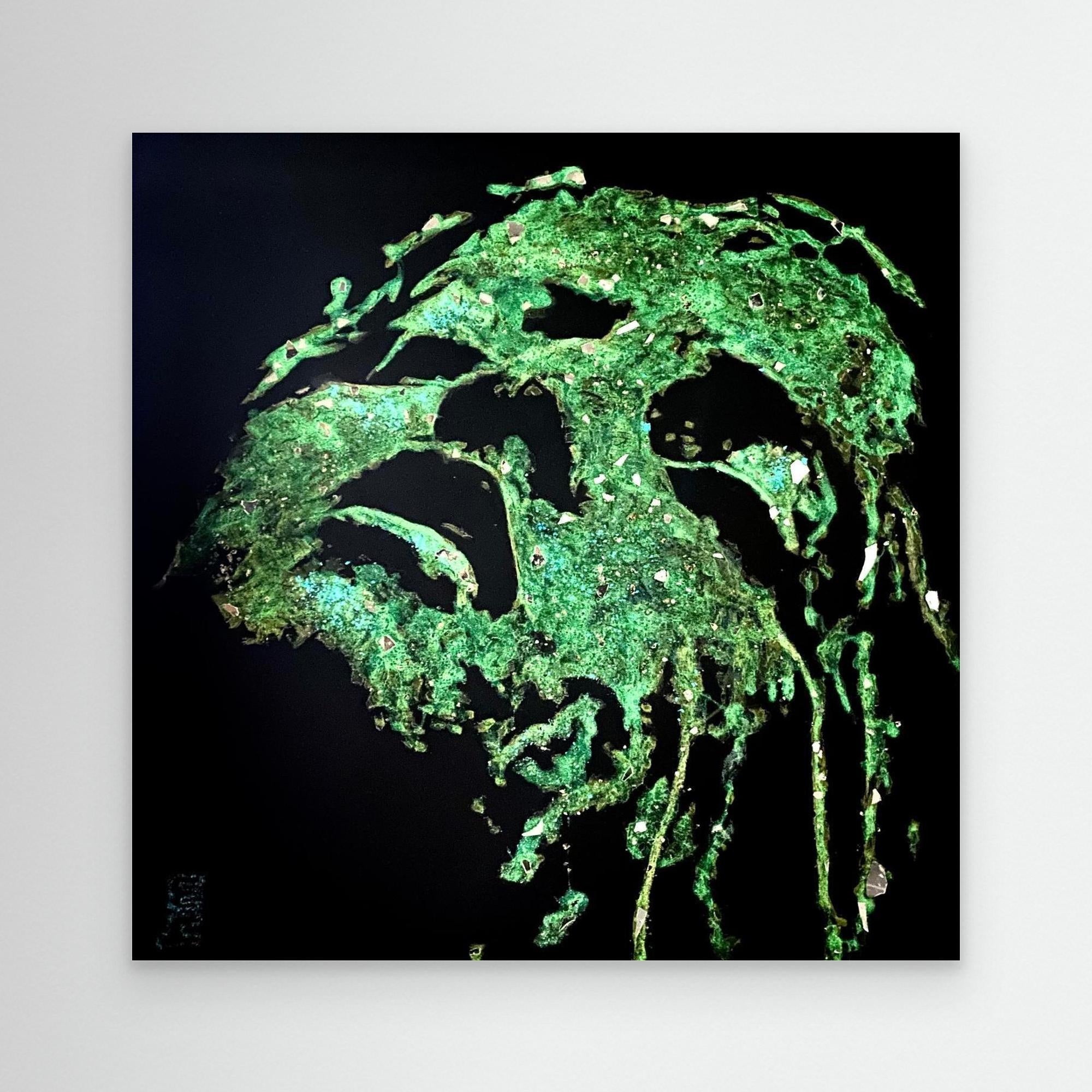 HM-ART1525- Your mask only weeps in the dark